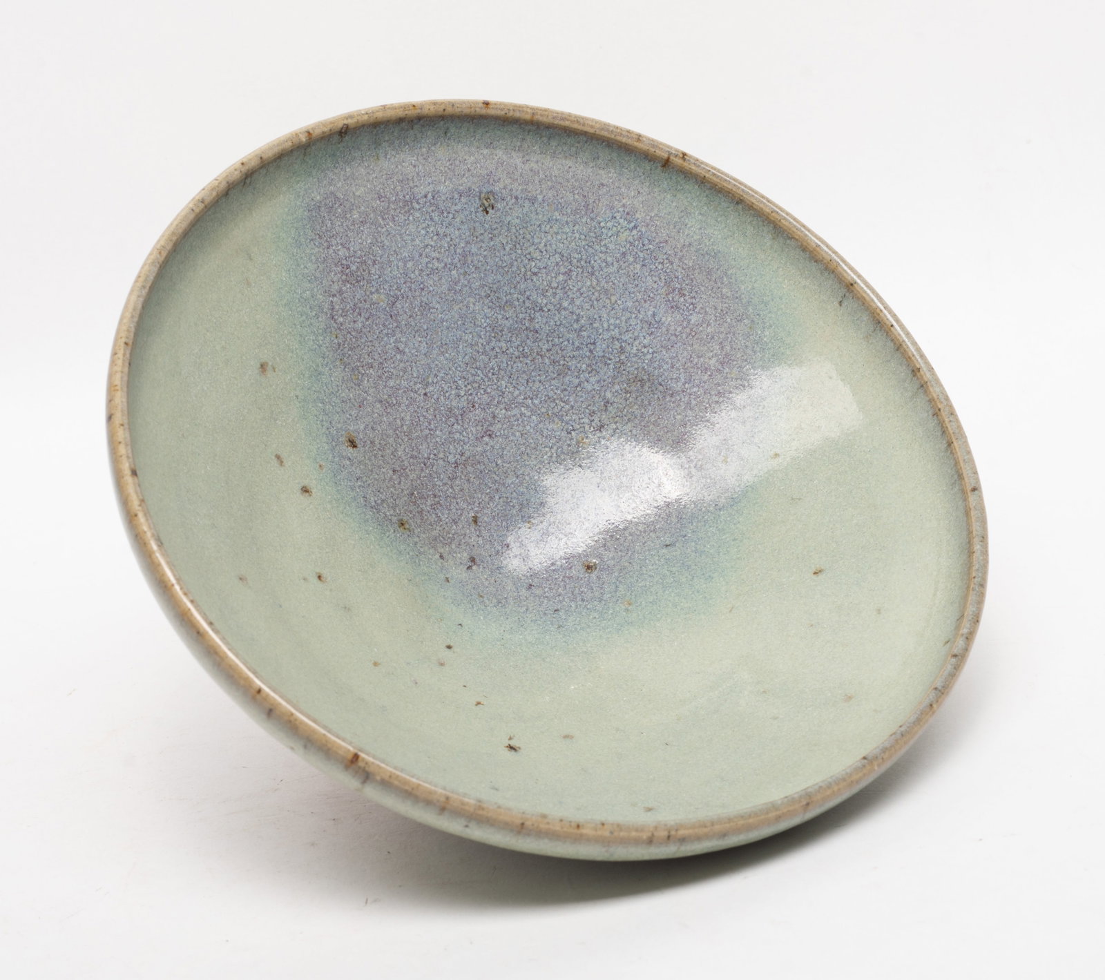 Large Chinese Jun Ware Porcelain Bowl (1 of 11)