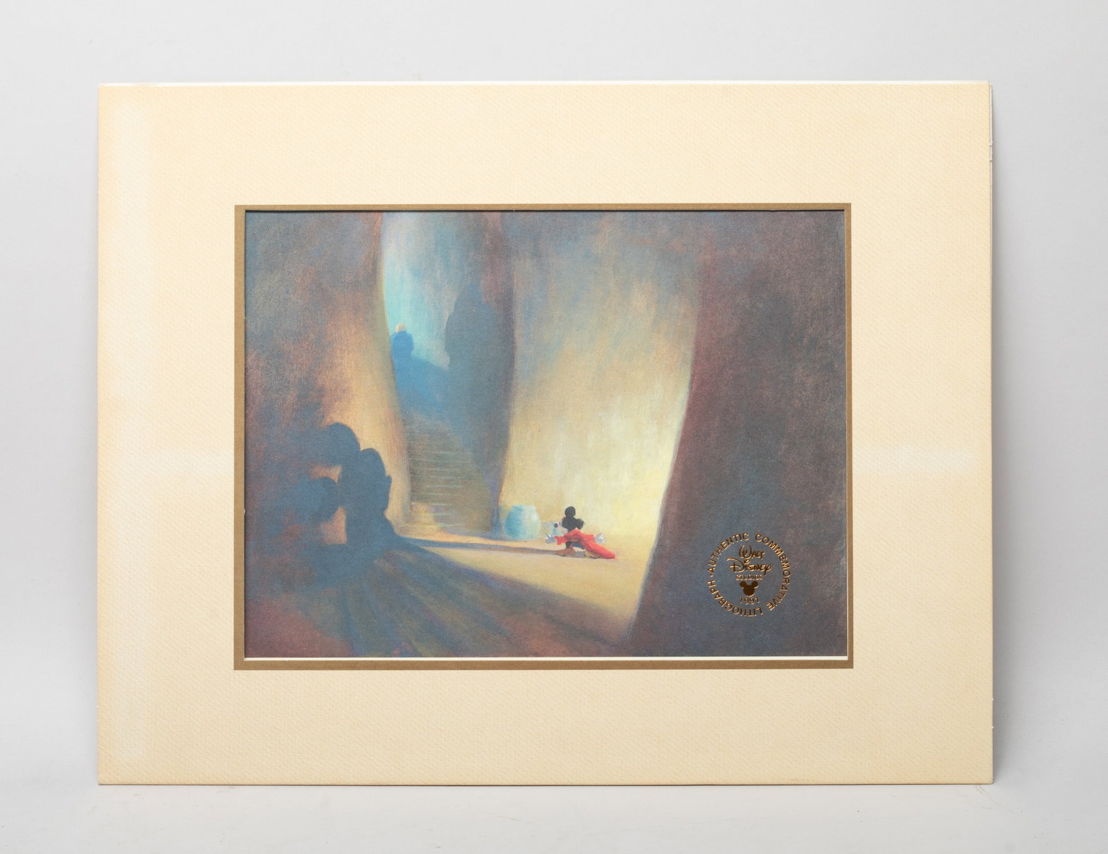 Vtg. Limited Edition Disney Lithograph, 1991: Limited edition Walt Disney lithograph 1991. Approx. 13.9*10.9 inch.