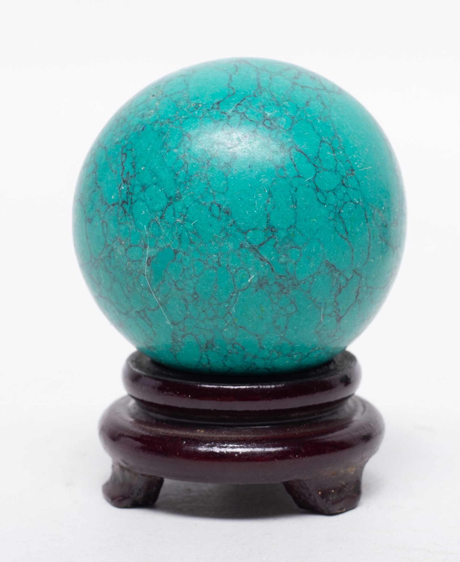 Two Chinese Export Stone Balls - 3