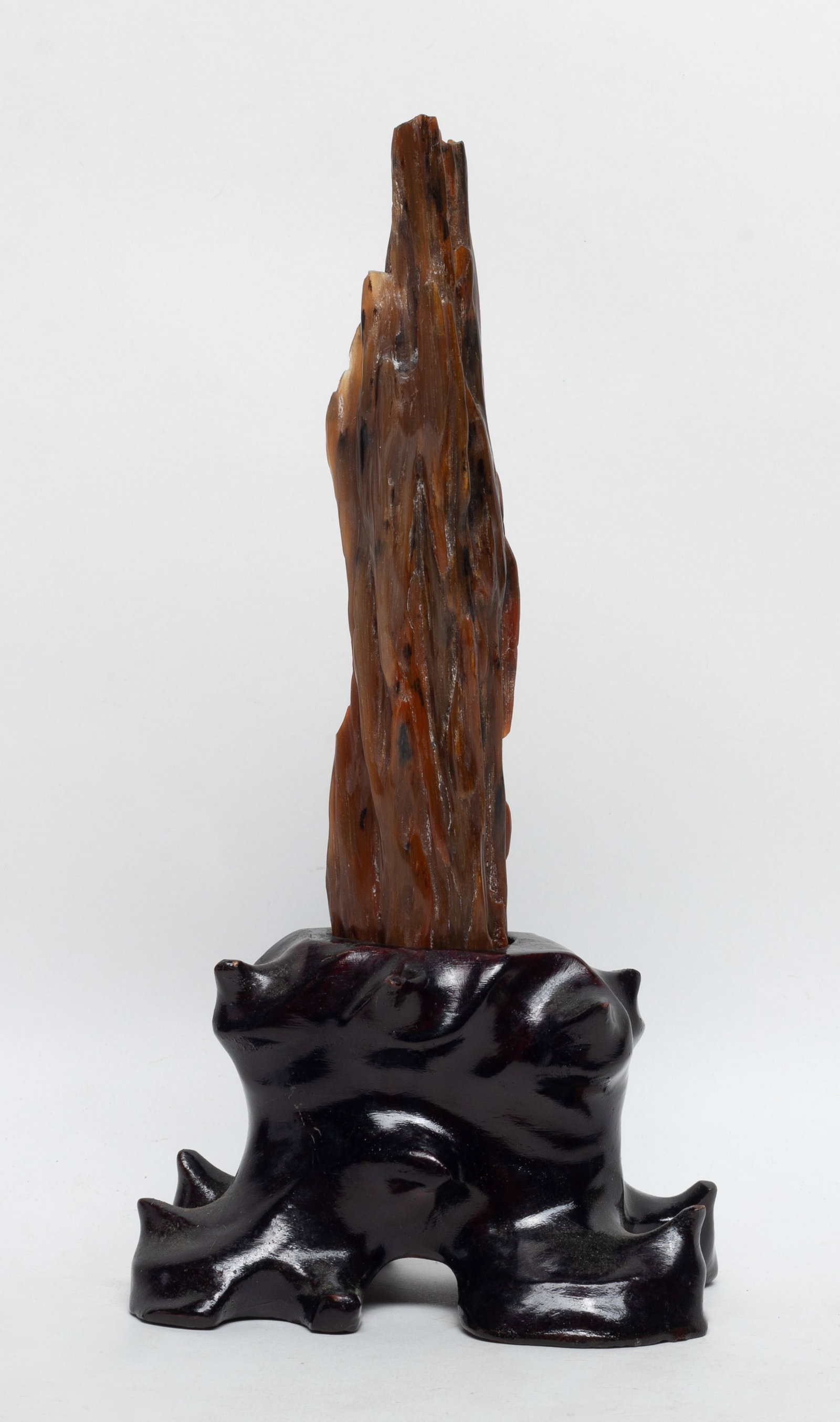 Vtg. Petrified Wood Chinese Scholar Stone (1 of 12)