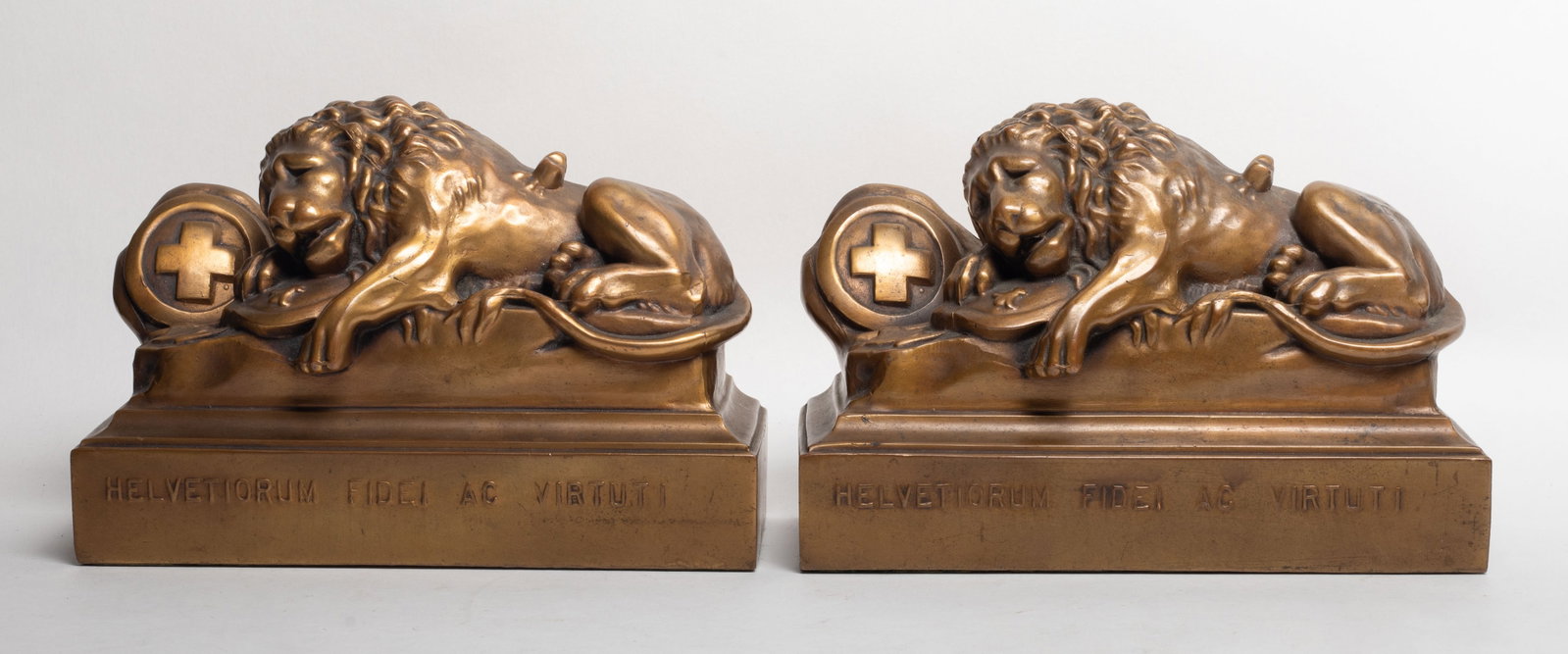 Two Early 1900s Bronze Sculptures Bookends (1 of 12)