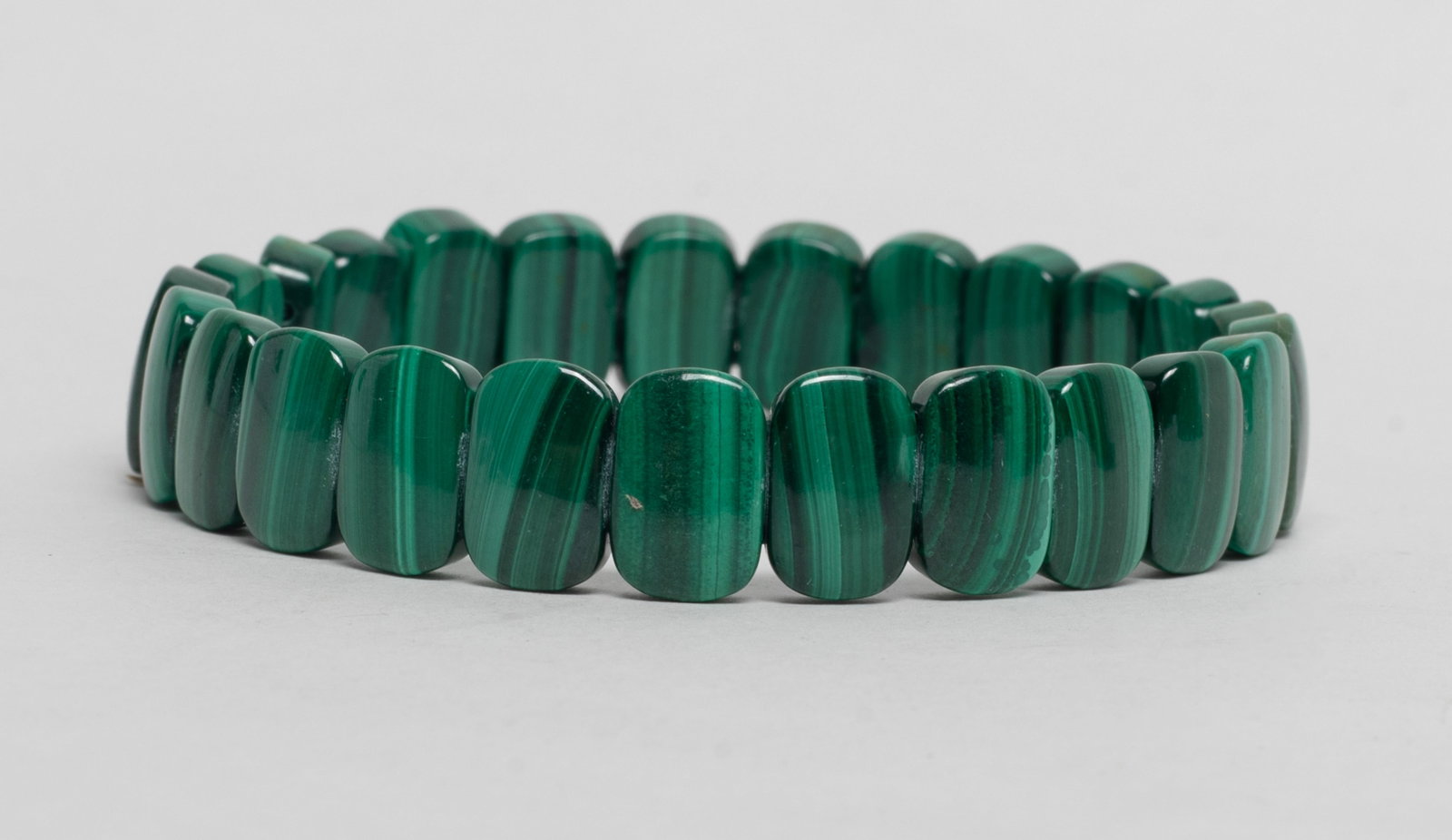 Two Vintage Designed Malachite Bracelets - 3