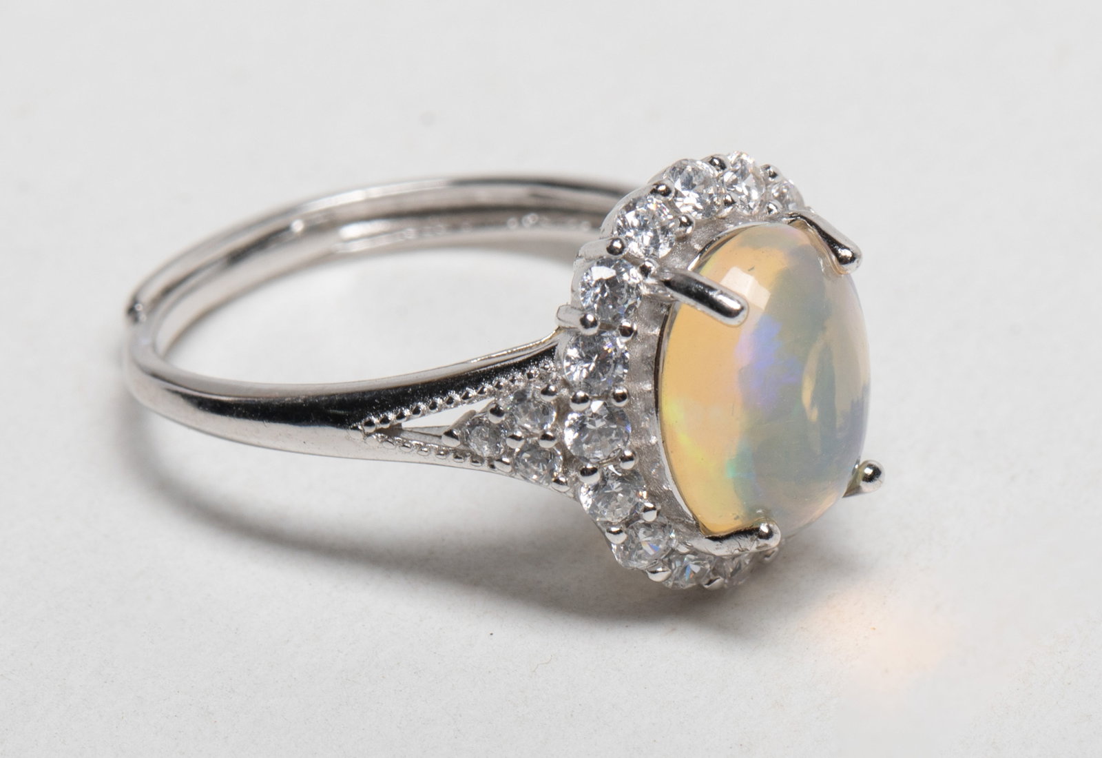 Vintage Fire Opal Ring - 3