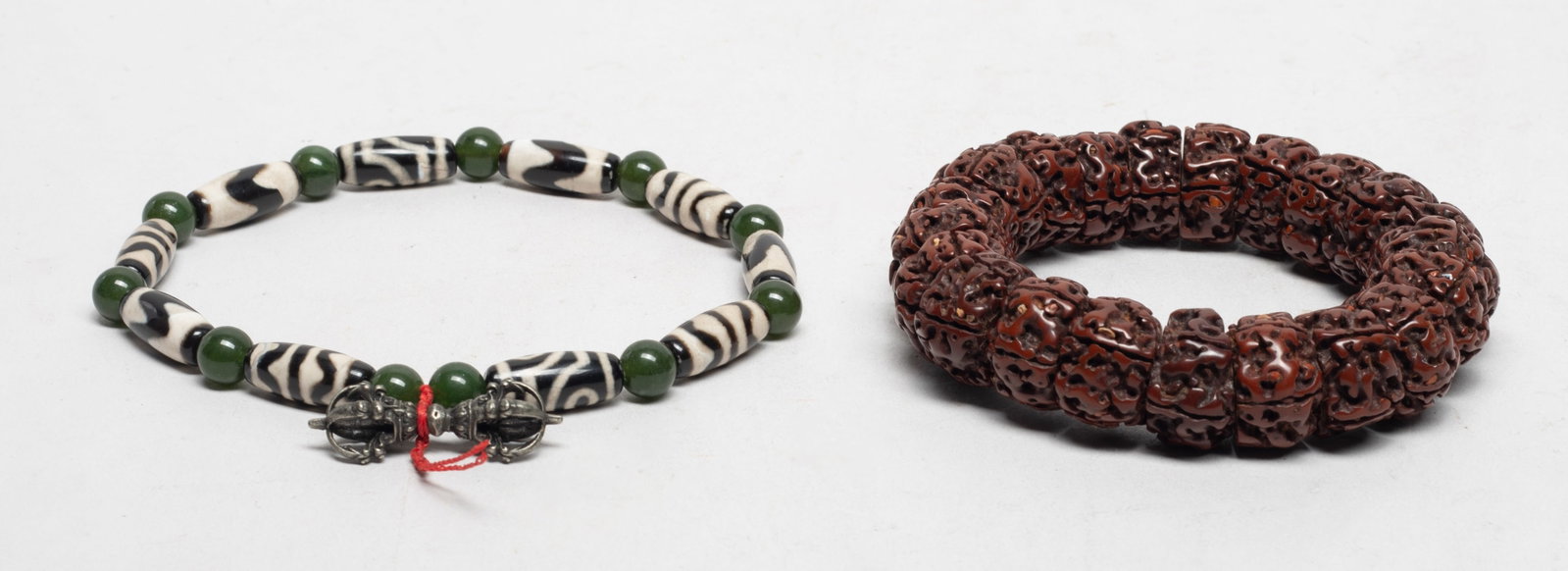 Chinese Dzi Beads, Seed Prayer Beads (1 of 8)