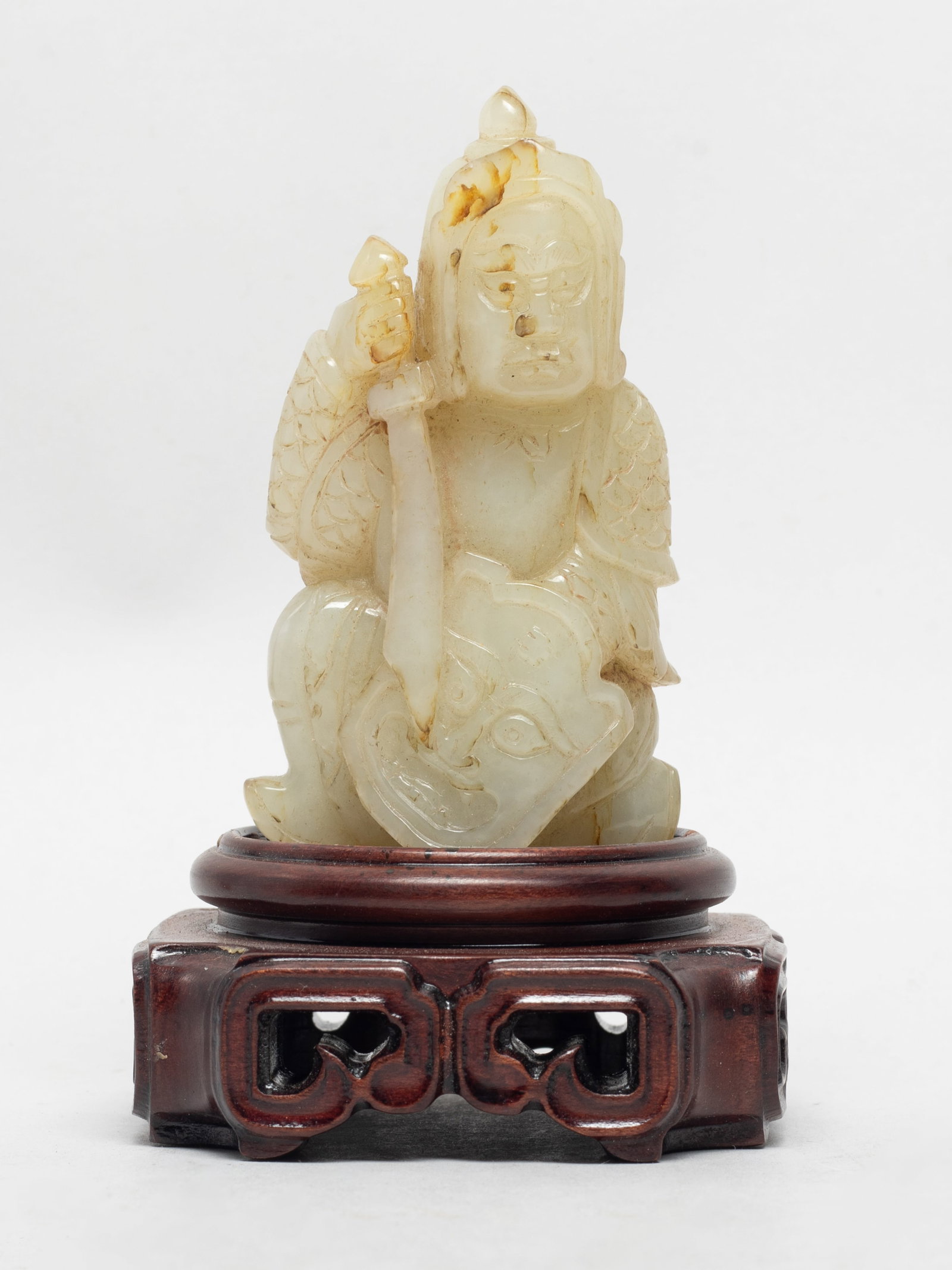 Chinese Sung Type Jade Figure on Base (1 of 12)