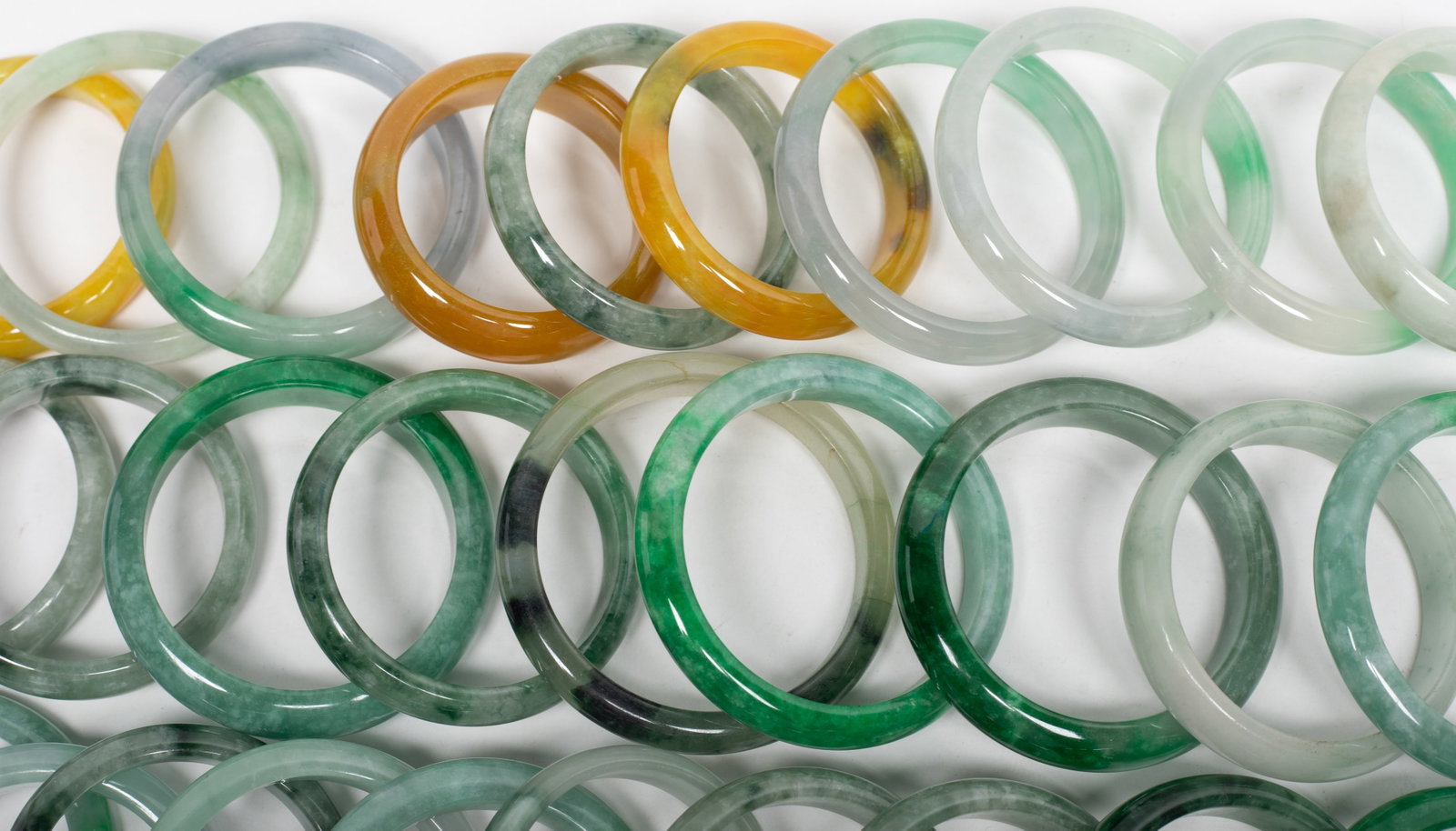 Set Vintage Chinese Export Bangles - 4
