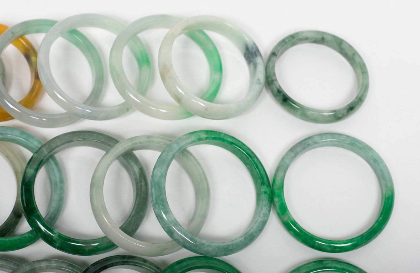 Set Vintage Chinese Export Bangles - 5
