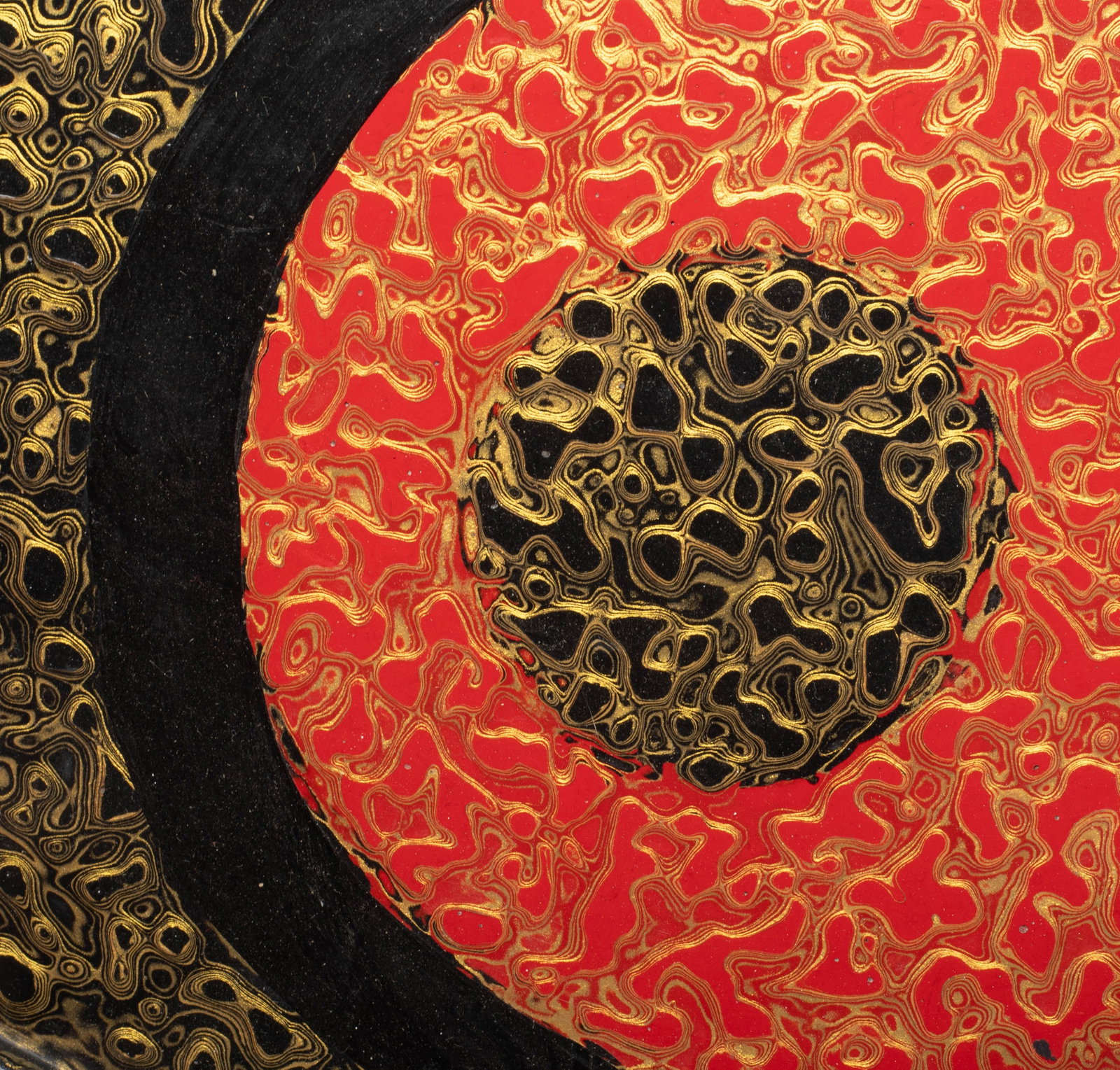 Large Chinese Lacquer Tray - 4