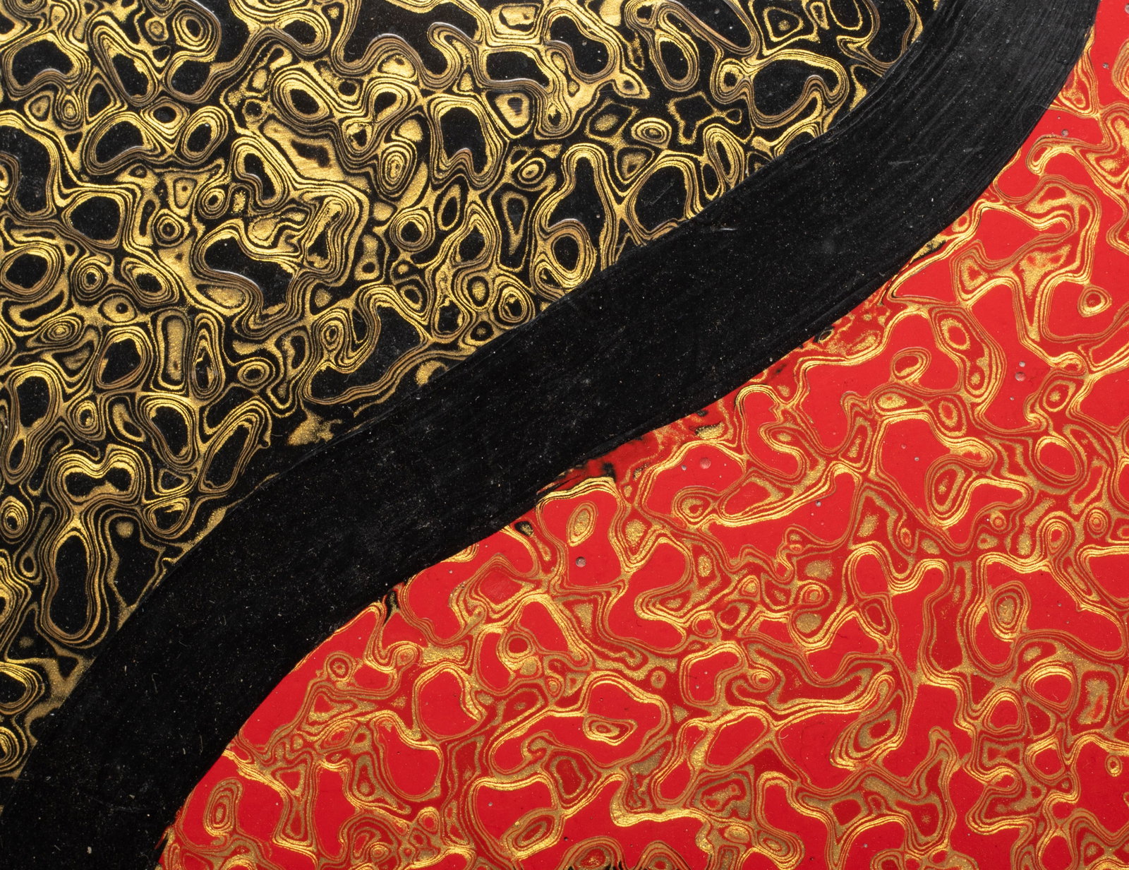 Large Chinese Lacquer Tray - 9