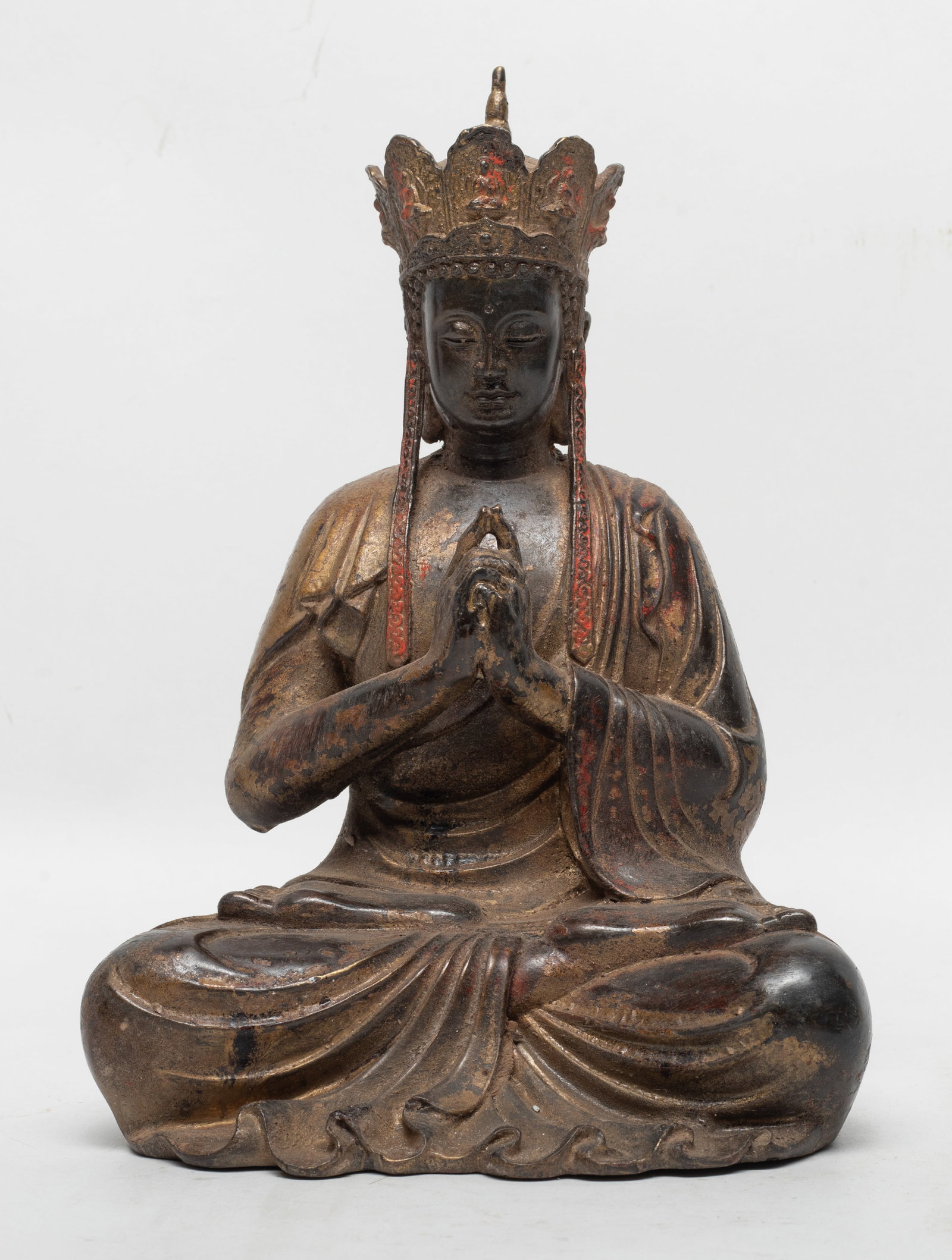 Chinese Gilt Bronze Sculpture of Buddha (1 of 9)