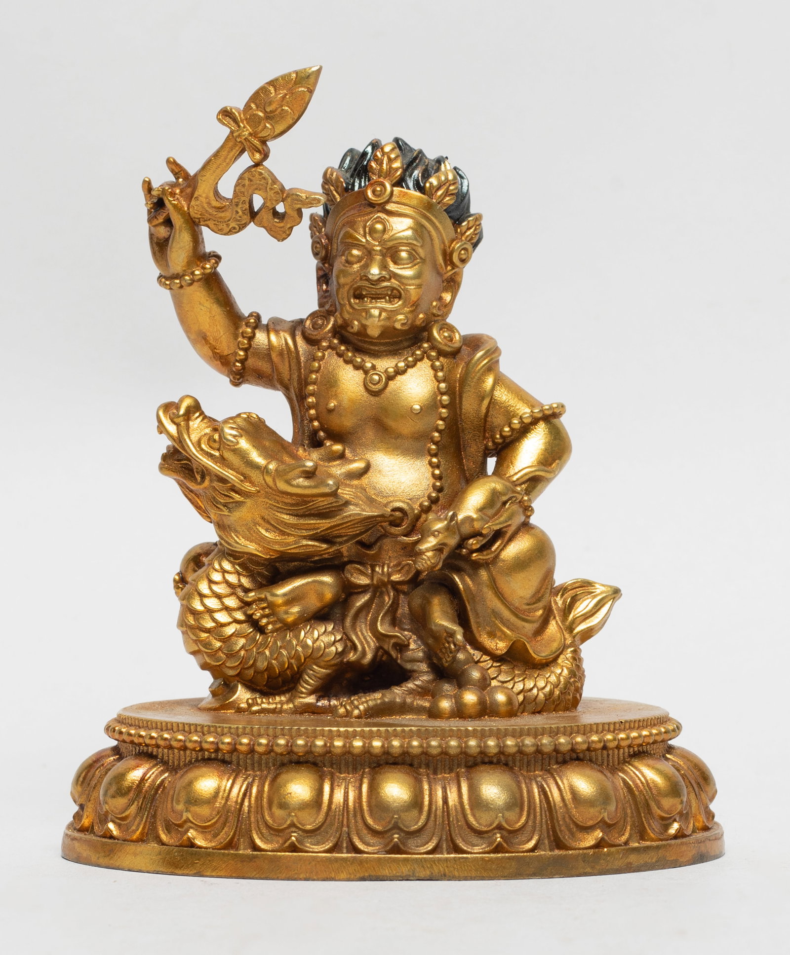 Chinese Sino-Tibetan Gilt Bronze Buddha (1 of 8)