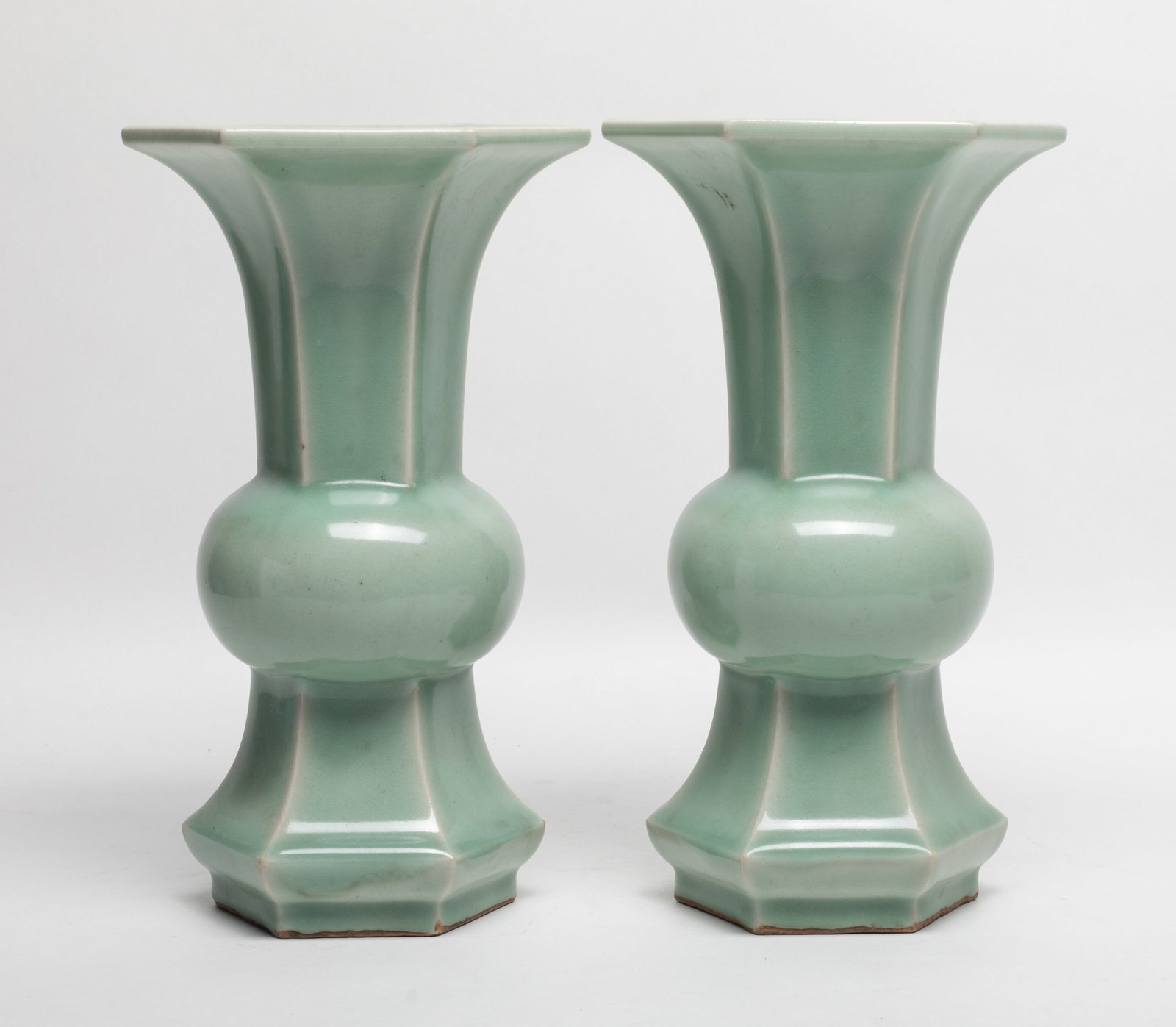 Two Unusual Chinese Longquan Porcelain Vase (1 of 12)