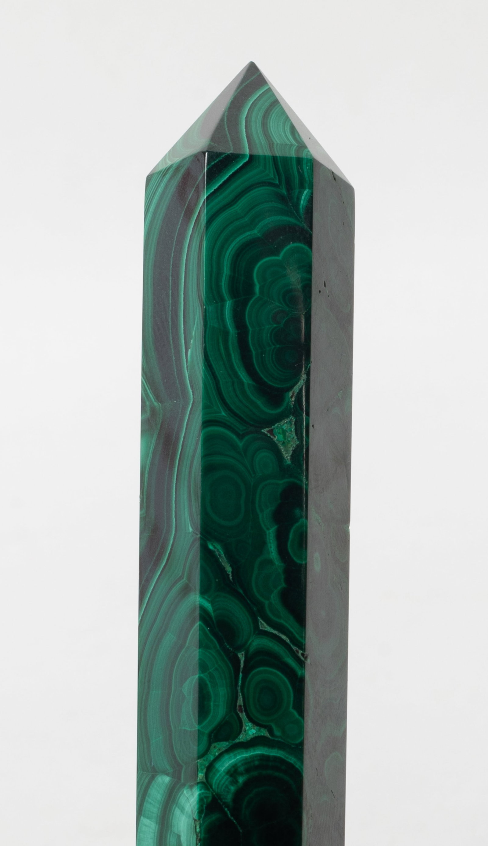 Two Mid-century Malachite Points - 12