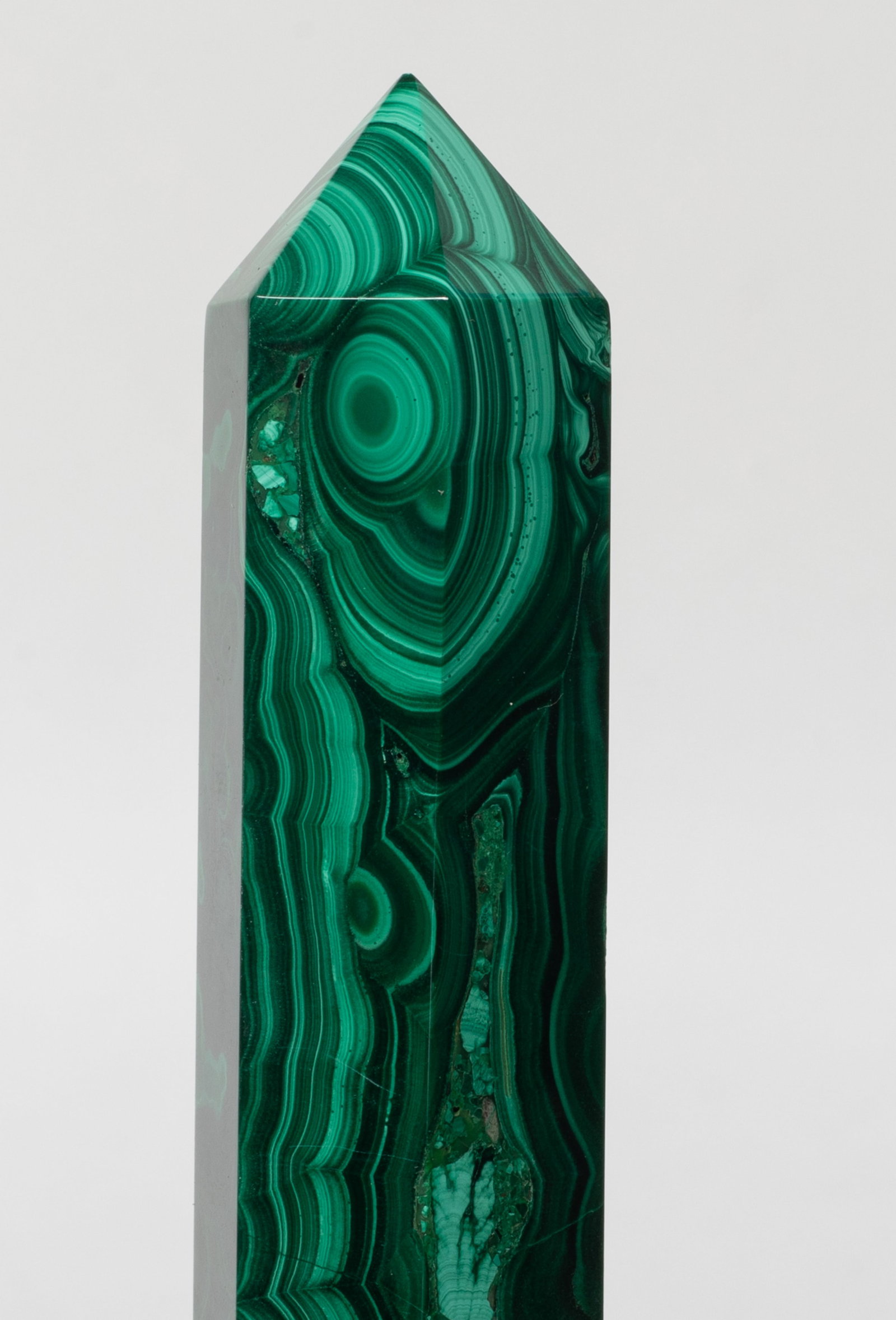 Two Mid-century Malachite Points - 4