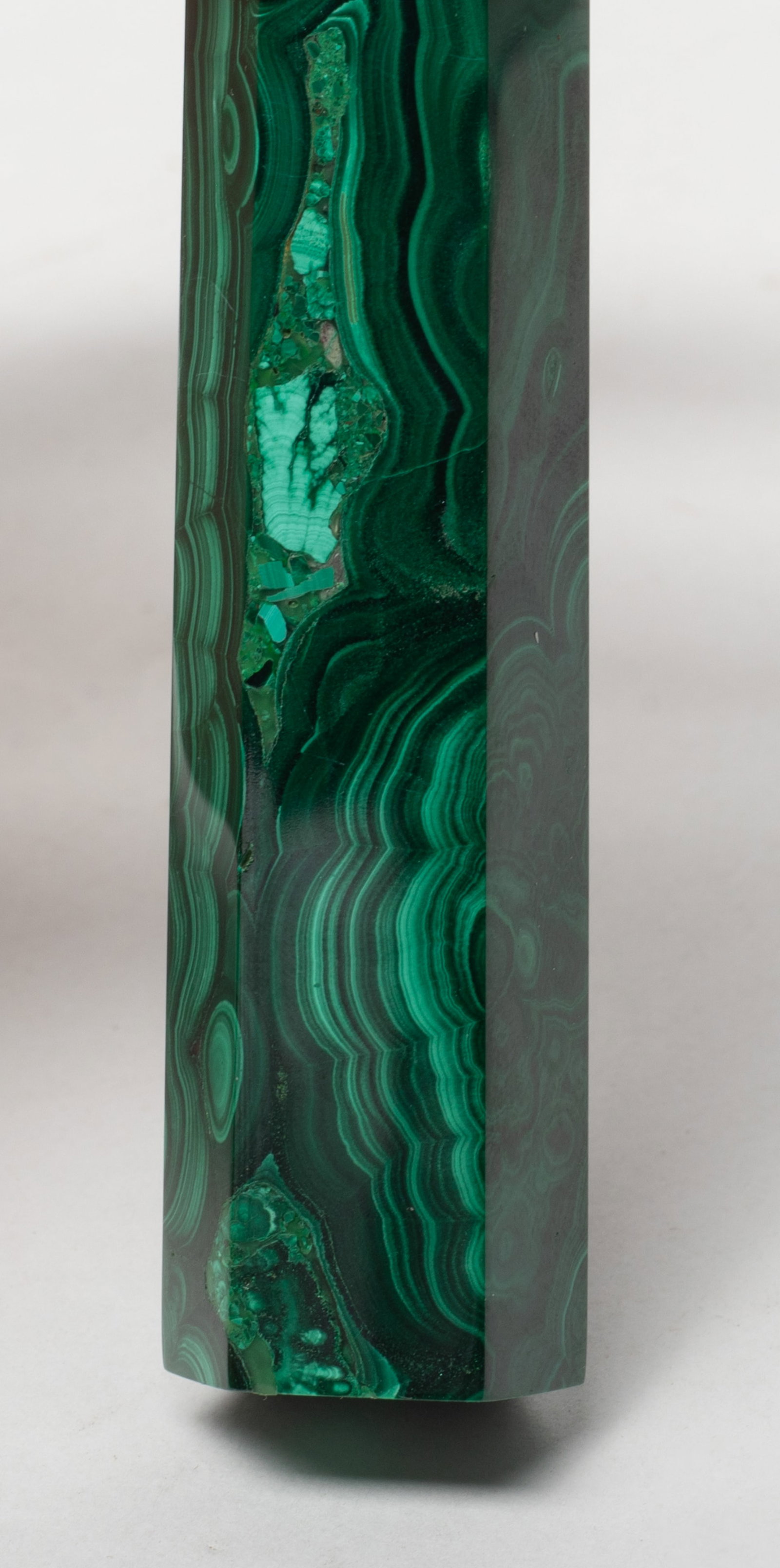 Two Mid-century Malachite Points - 7