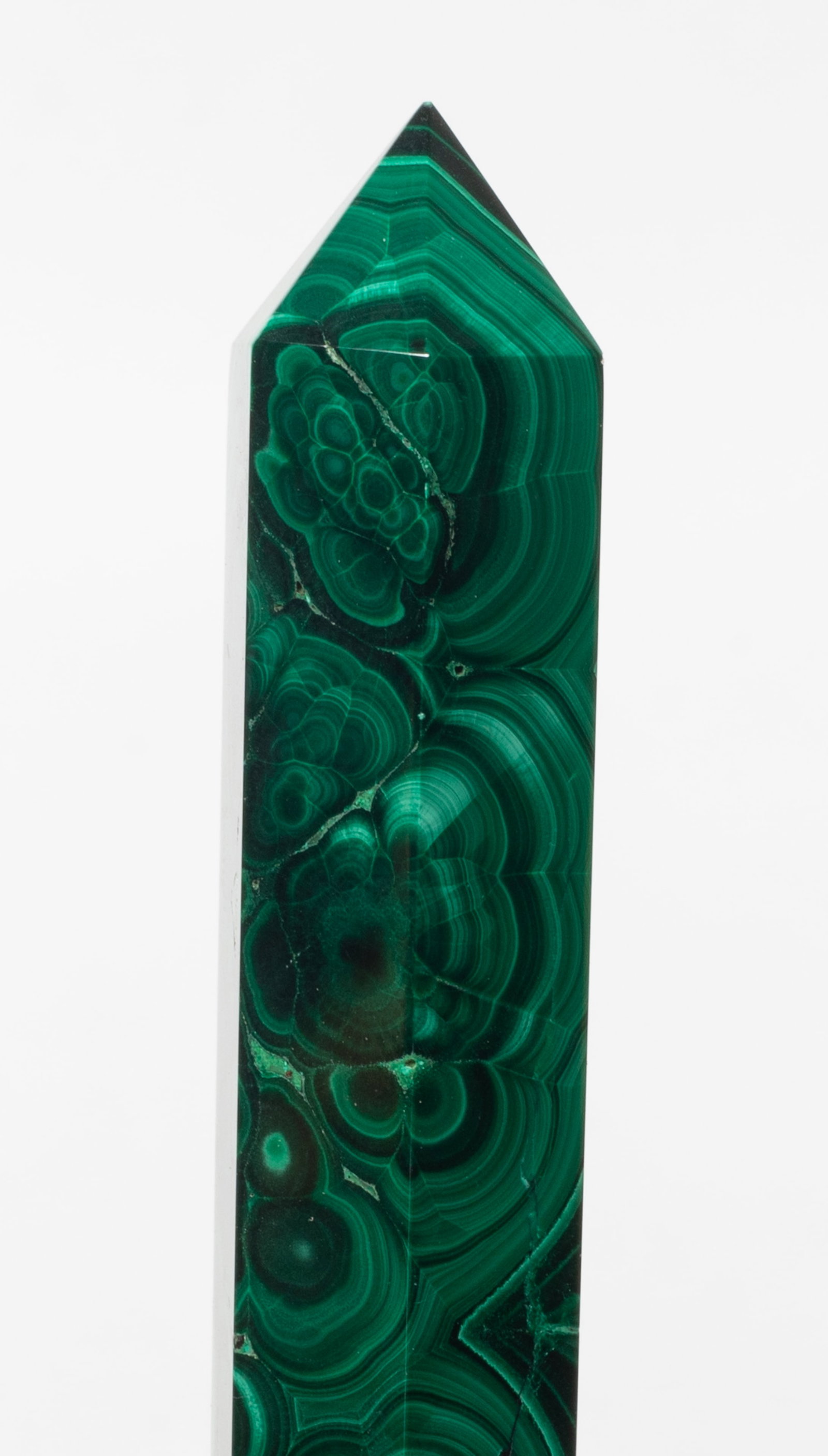 Two Mid-century Malachite Points - 8