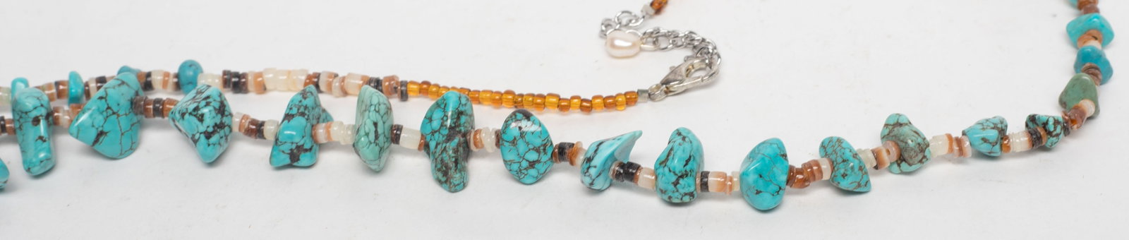 Two Native American Type Necklaces - 10