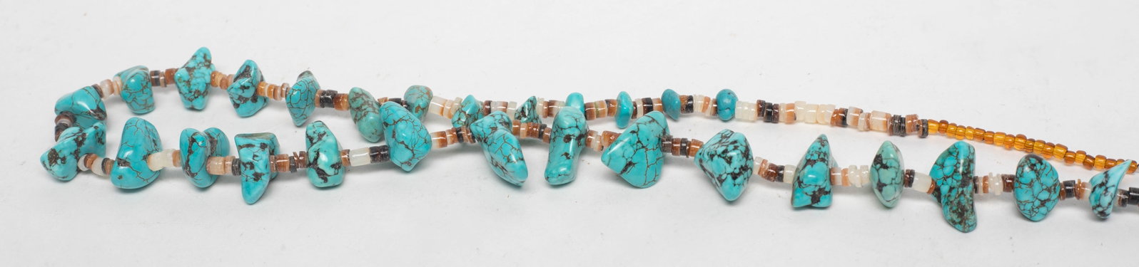 Two Native American Type Necklaces - 8