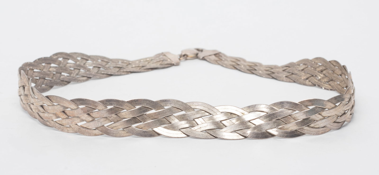 Heavy Italy 925 Milor Silver Necklace (1 of 11)