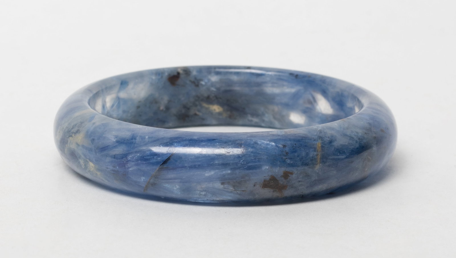 Nature Chinese Blue Gemstone Bangle