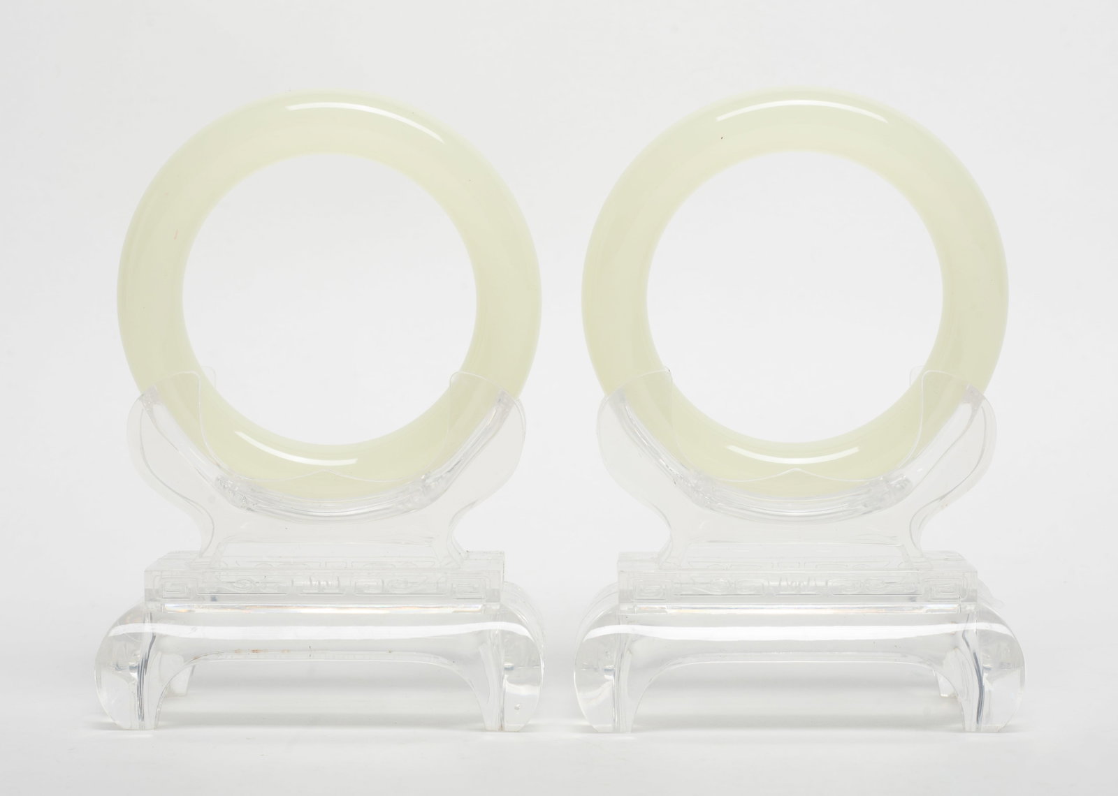 Two Chinese Jade Like Bangles (1 of 11)