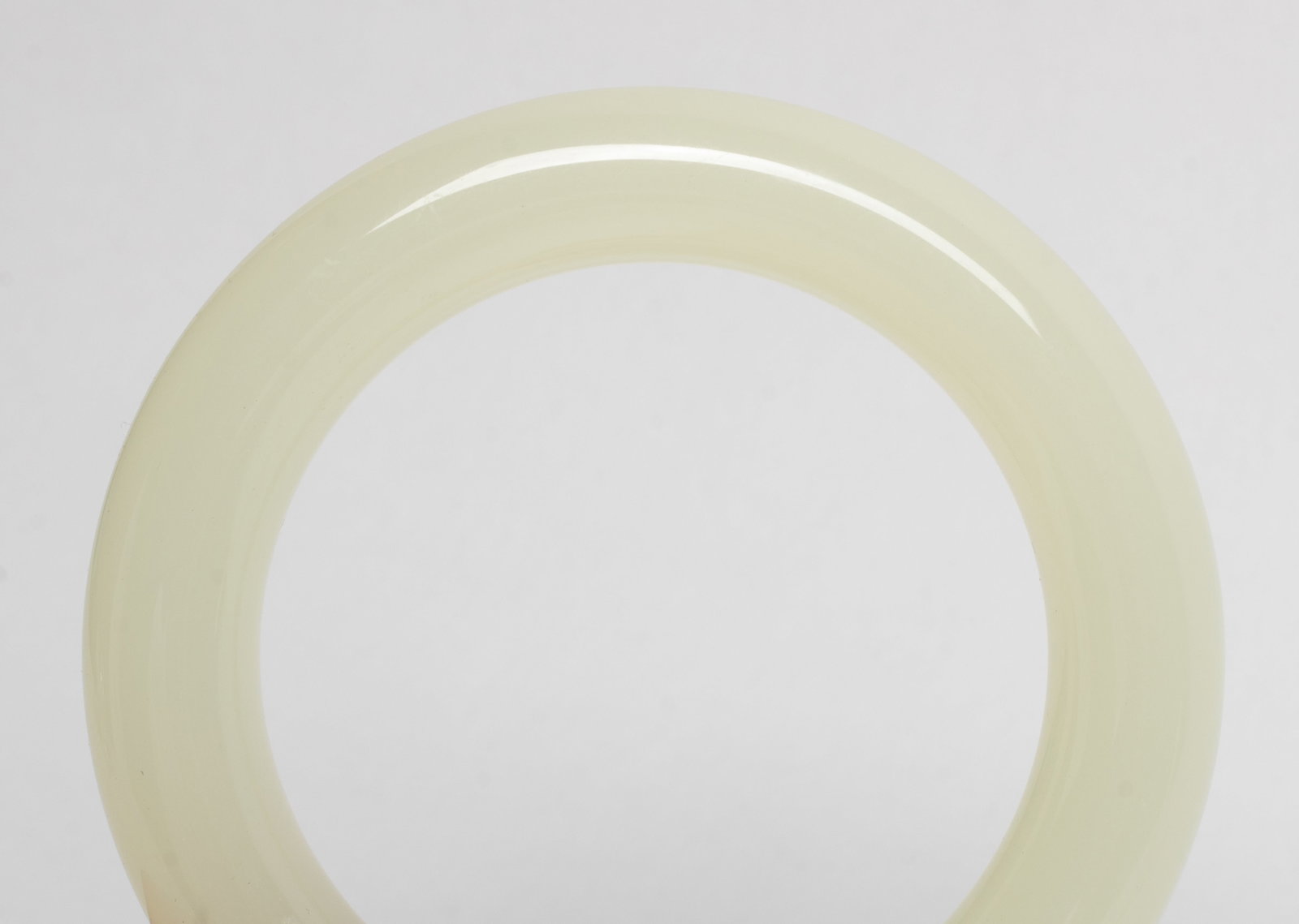 Two Chinese Jade Like Bangles - 3