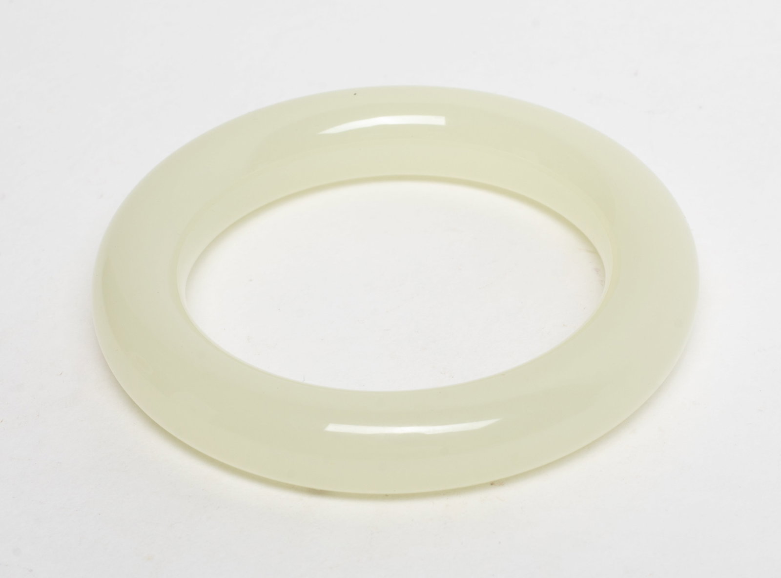 Two Chinese Jade Like Bangles - 9