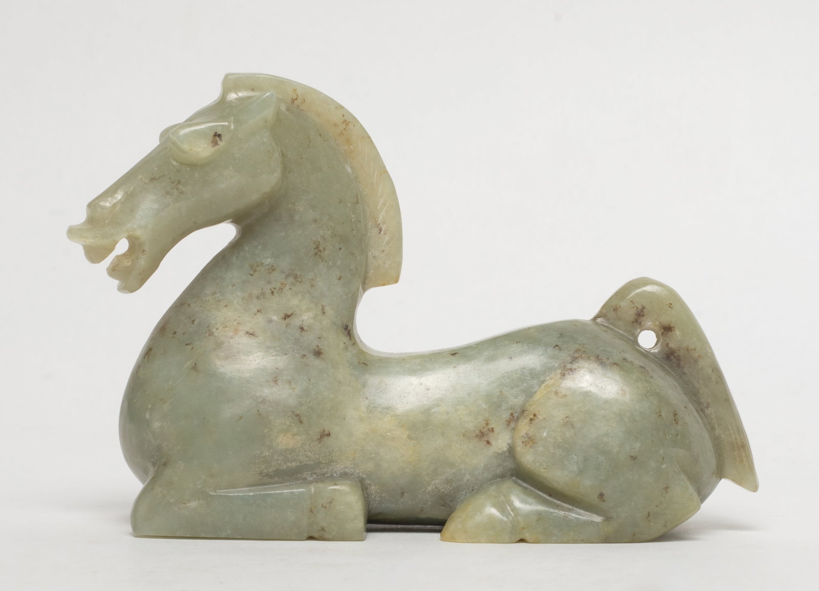 Estate Chinese Jade Carved Horse (1 of 11)