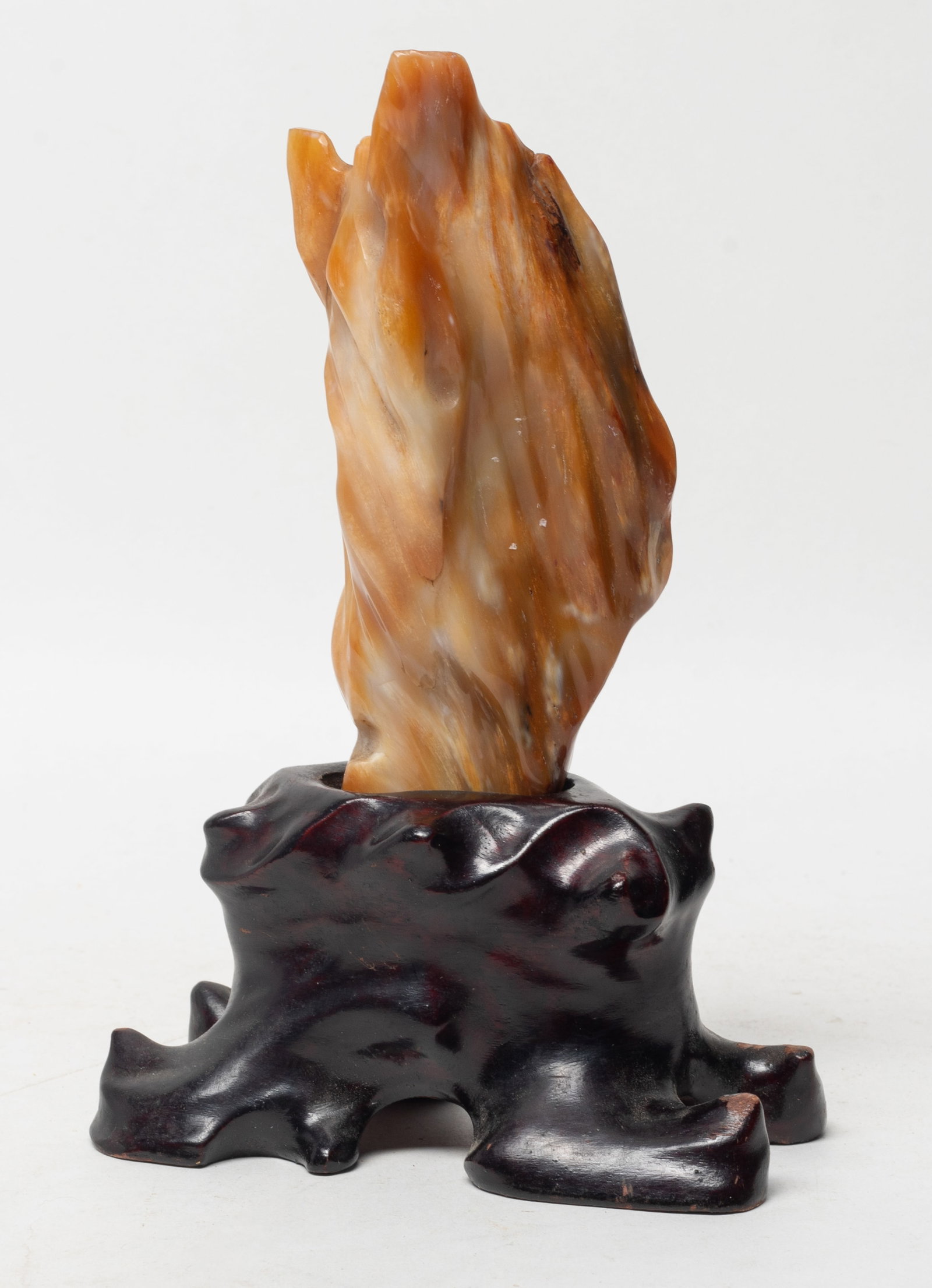 Vtg. Chinese Petrified Wood Scholar Stone (1 of 11)