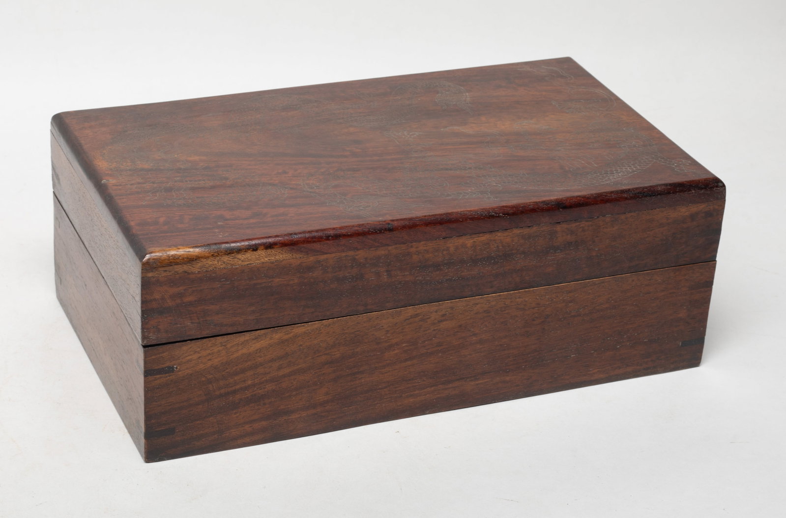 Chinese Carved Wood Jewelry Box (1 of 16)