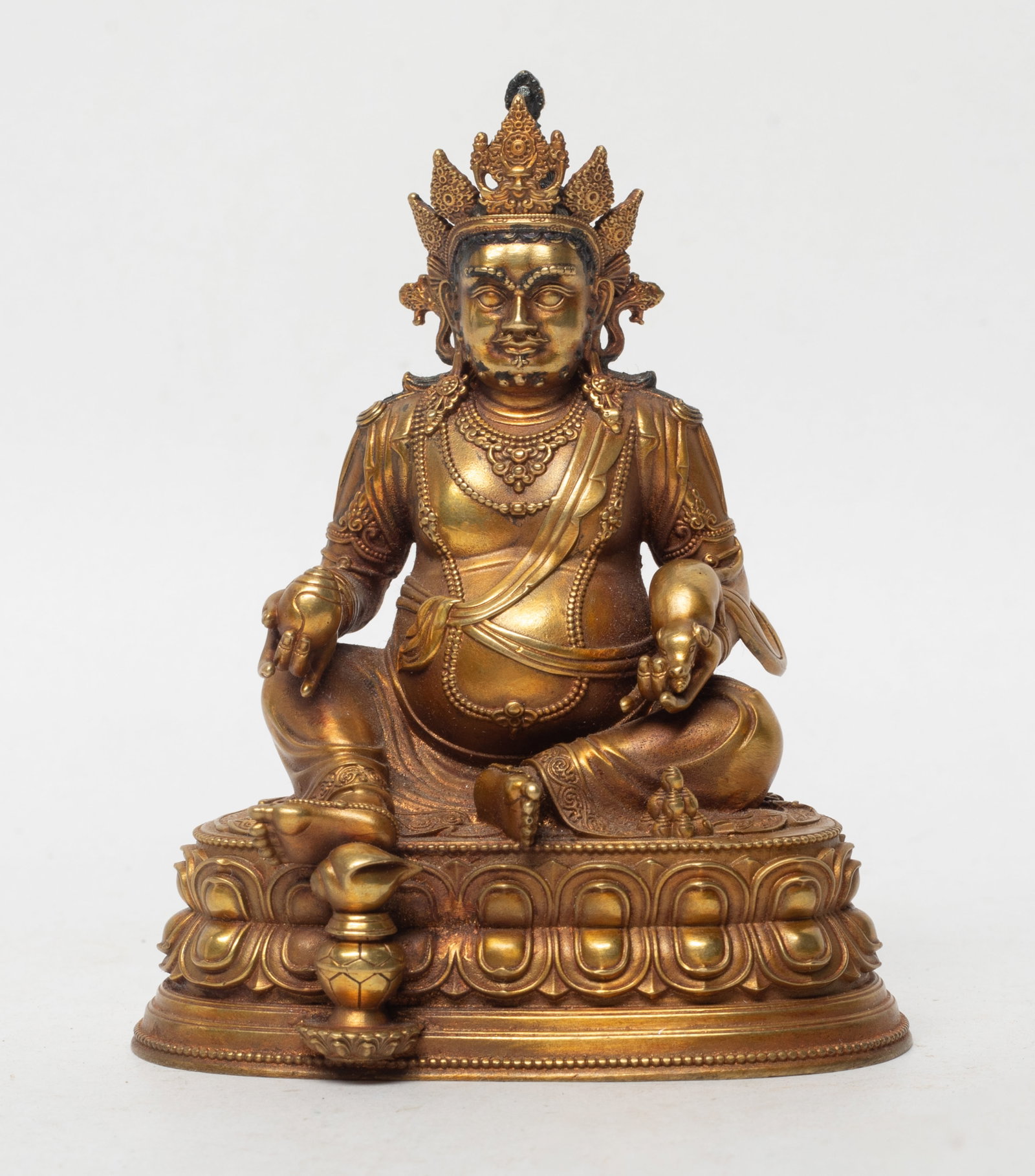 Chinese Sino-Tibetan Bronze Buddha (1 of 9)