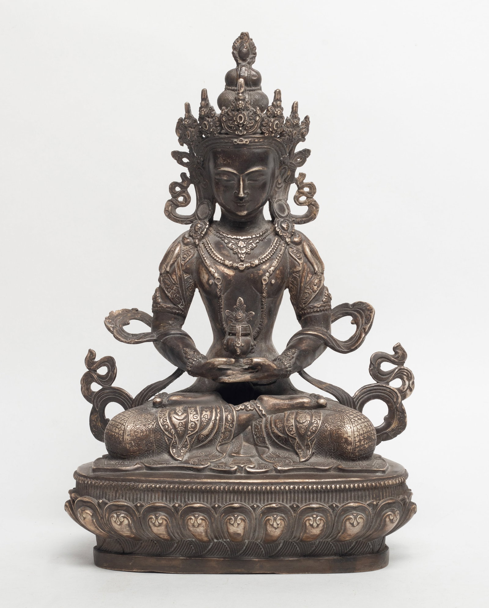 Large Chinese Bronze Sculpture of Buddha (1 of 12)