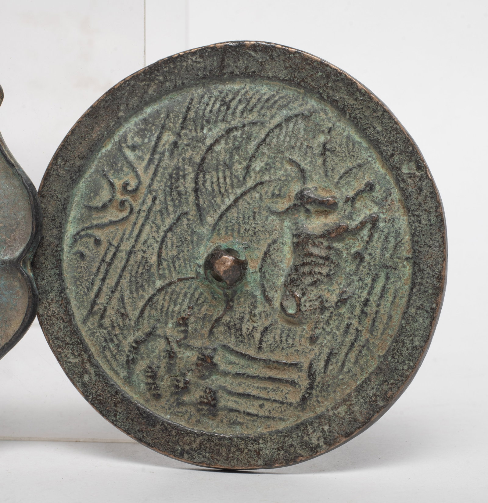 Set Chinese Bronze Mirrors - 5