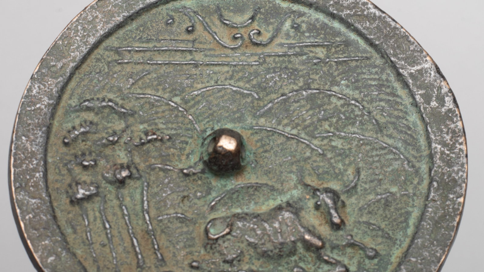 Set Chinese Bronze Mirrors - 8