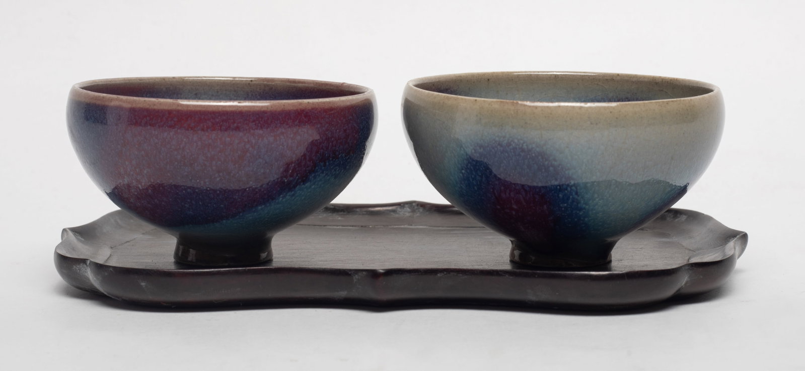 Two Chinese Jun Ware Porcelain Tea Cups (1 of 10)