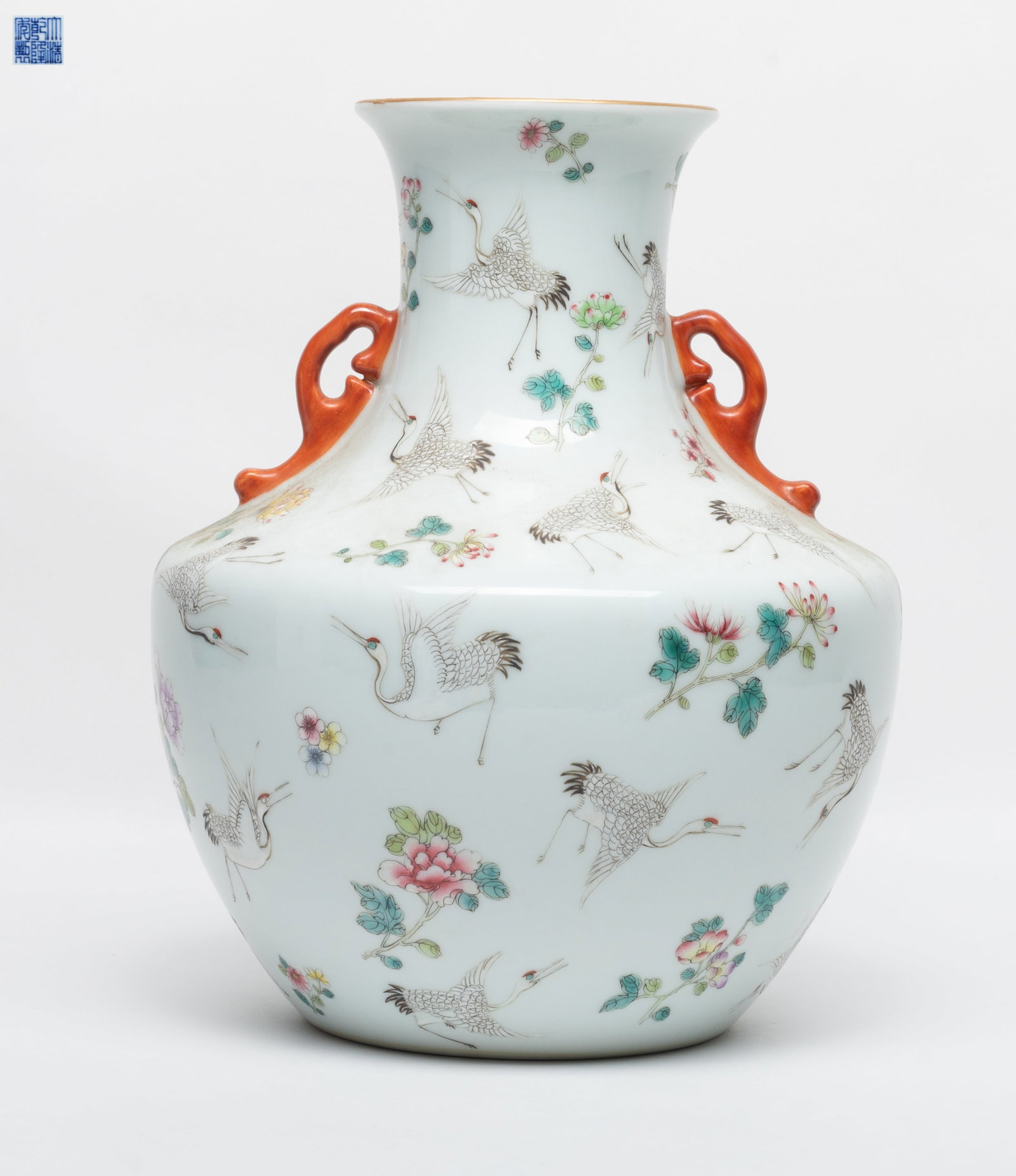 Rare Chinese Famille Rose Porcelain Vase (1 of 13)