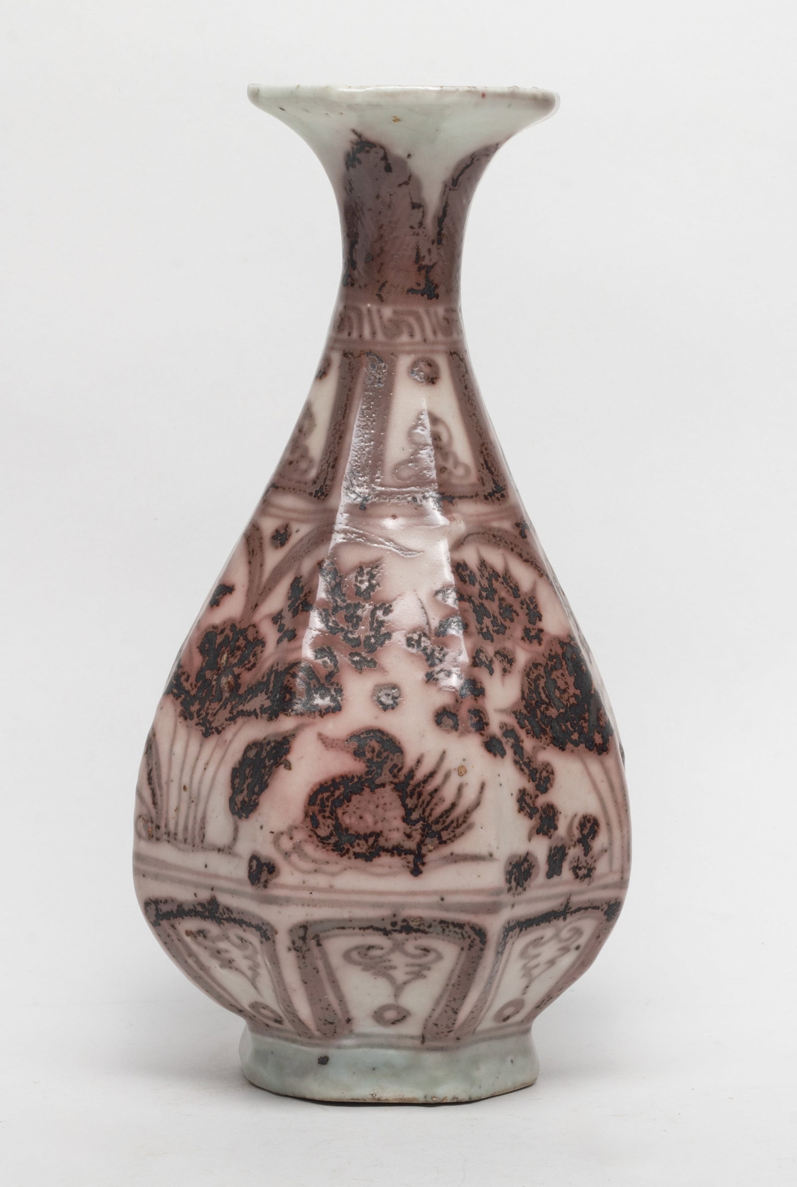 Chinese Copper Red Glazed Porcelain Vase (1 of 10)