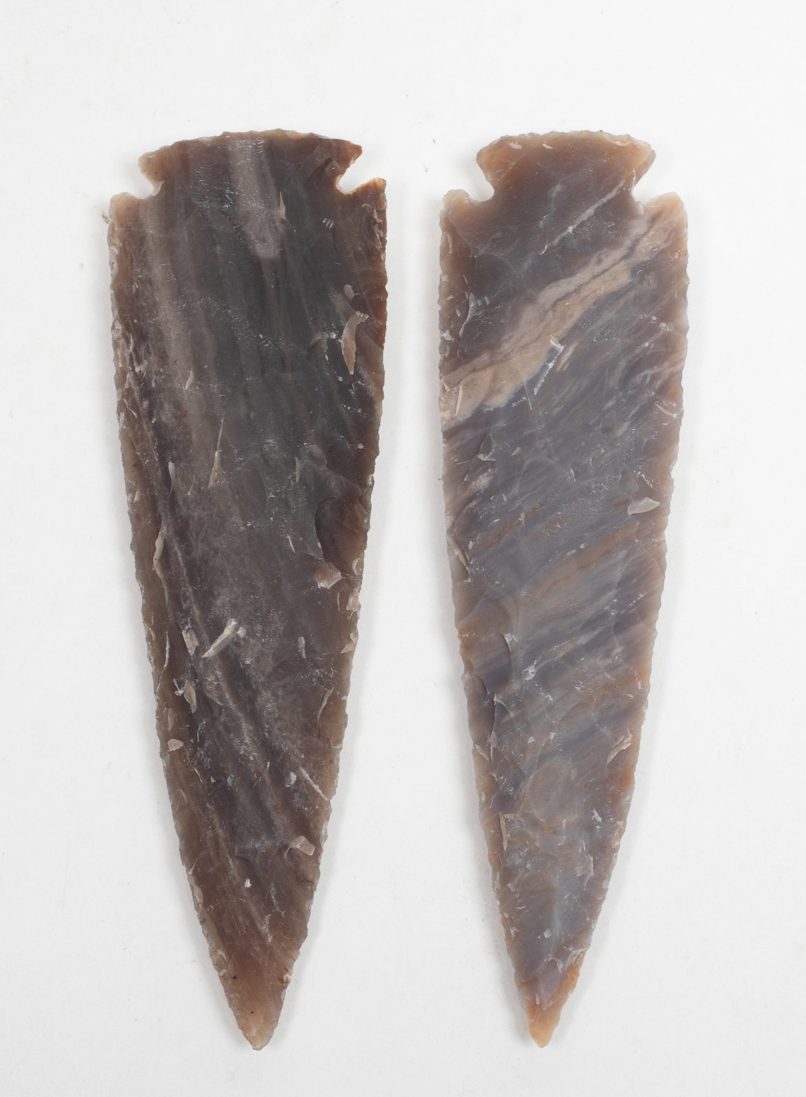 Set Native American Type Stone Heads - 10
