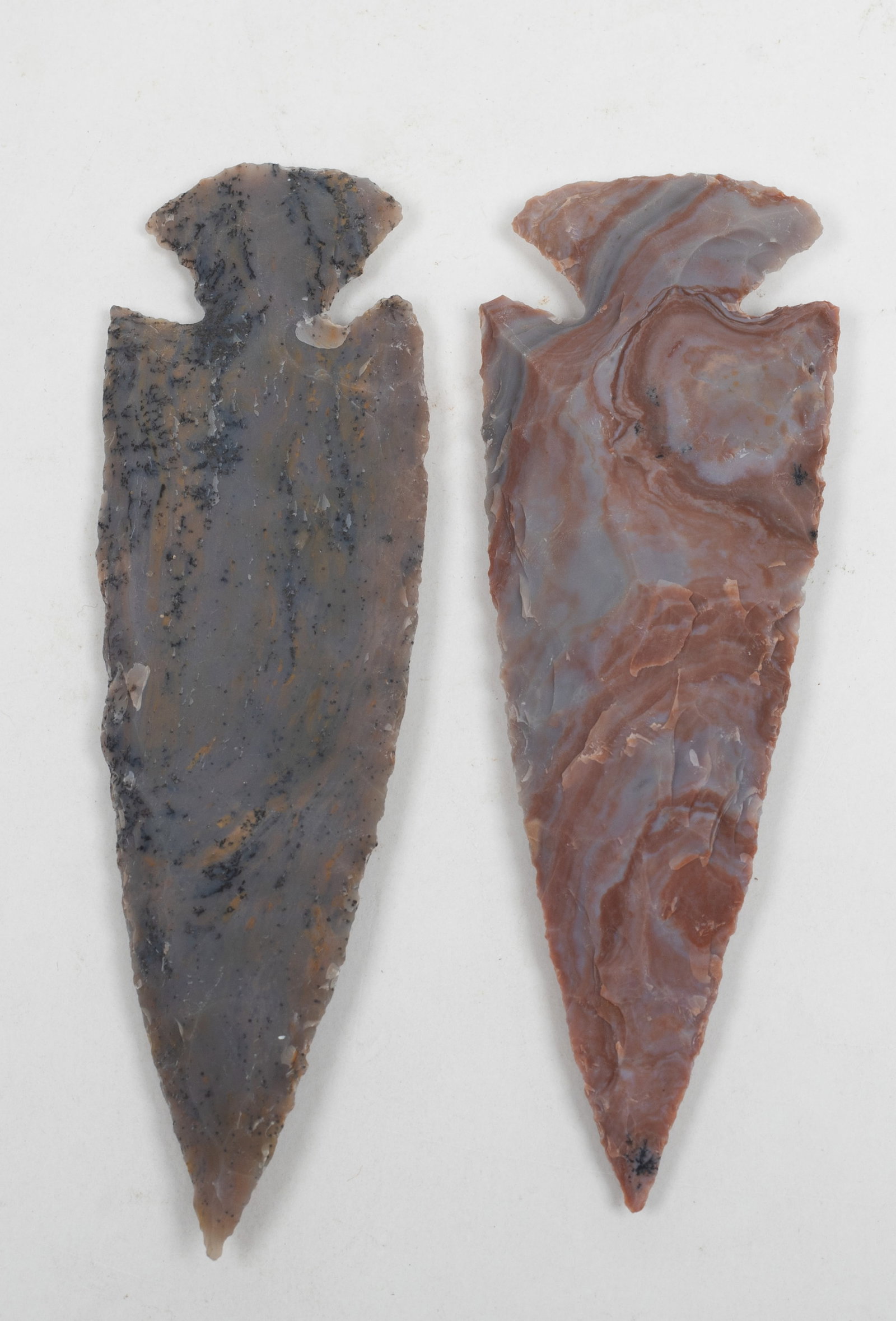 Set Native American Type Stone Heads - 11