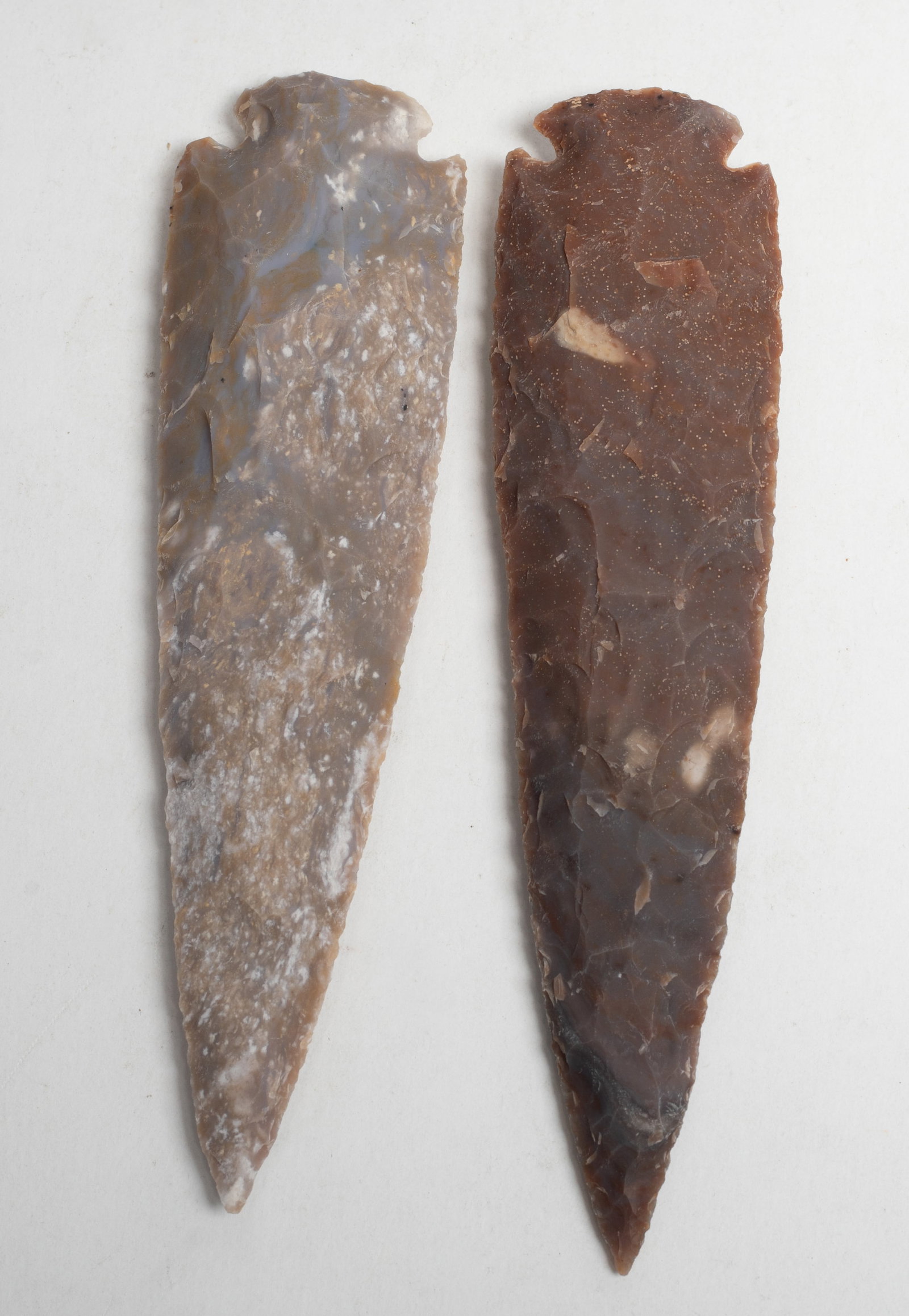 Set Native American Type Stone Heads - 9