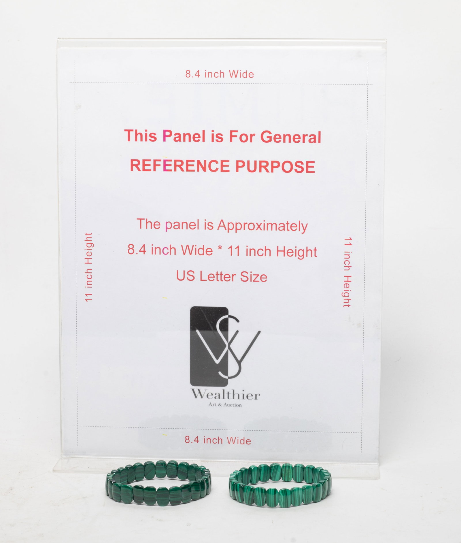 Two Vintage Malachite Bracelets - 2