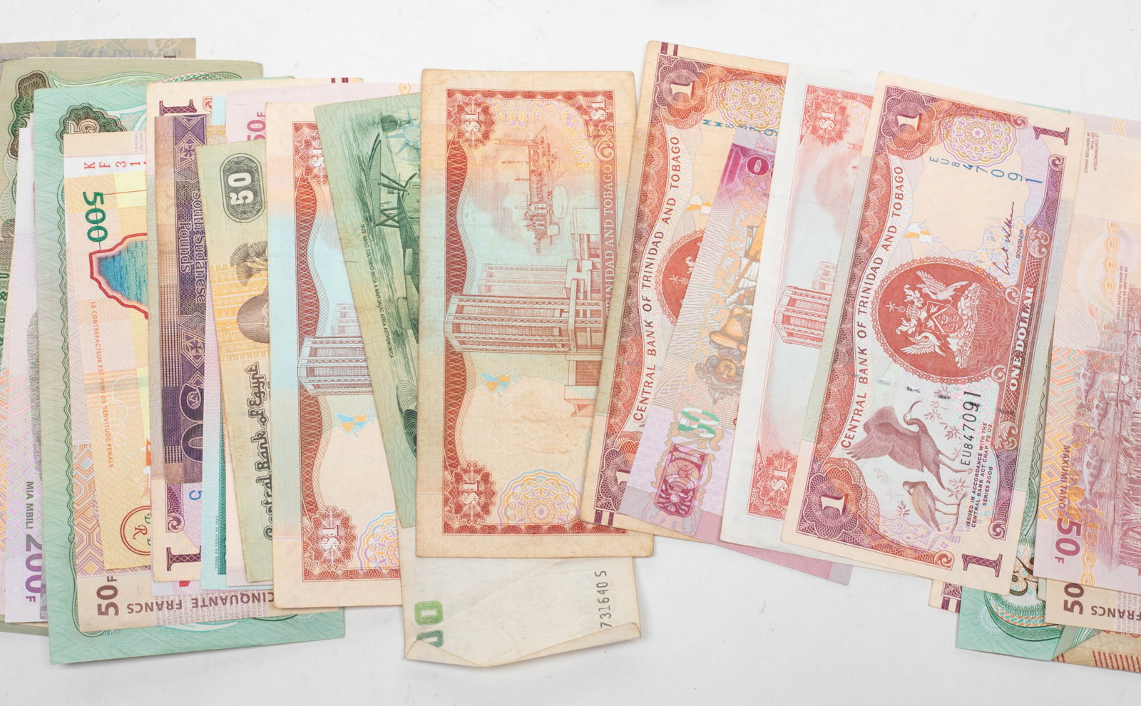 Large Set World Banknotes Collection - 10