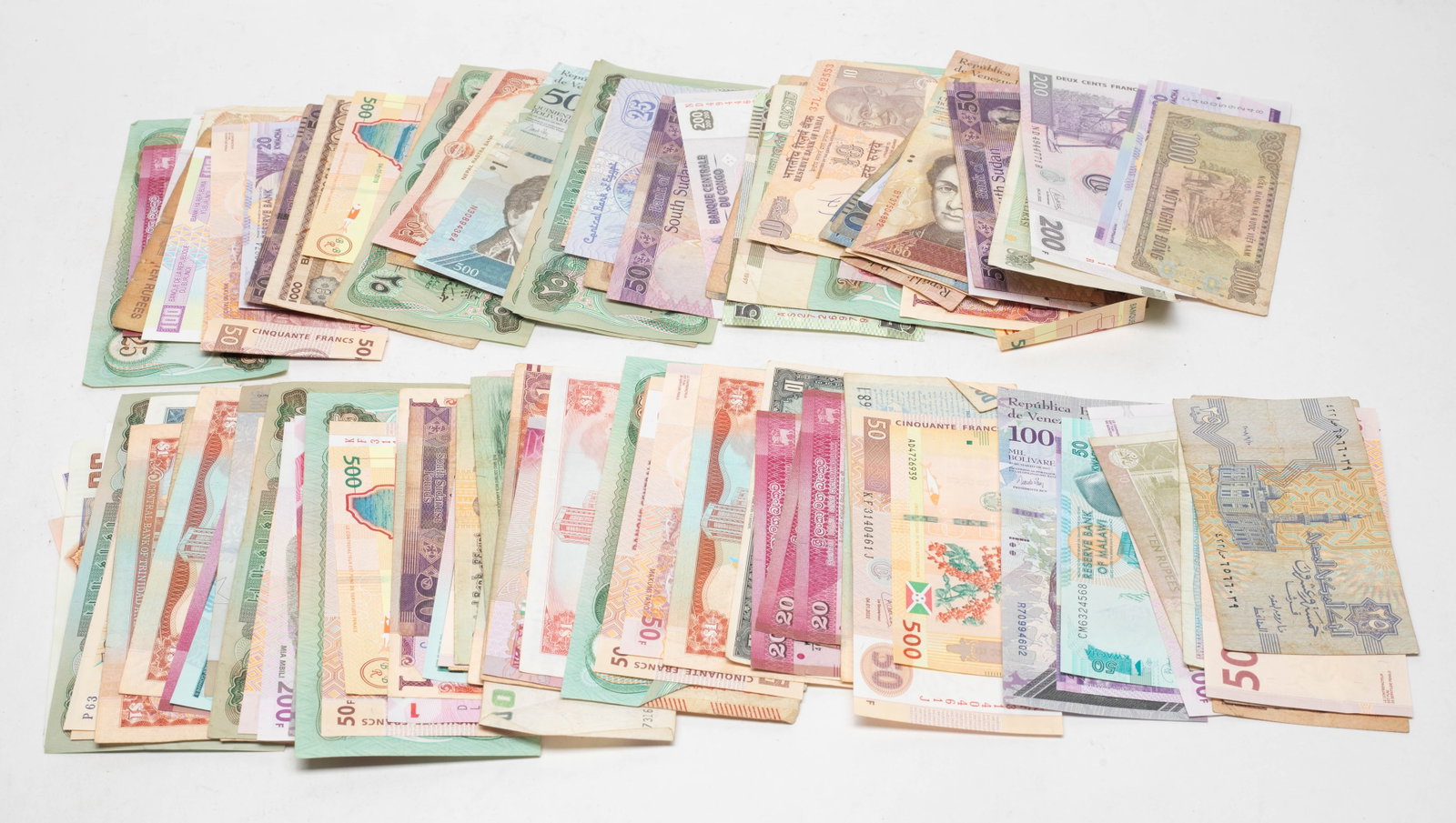 Large Set World Banknotes Collection (1 of 12)