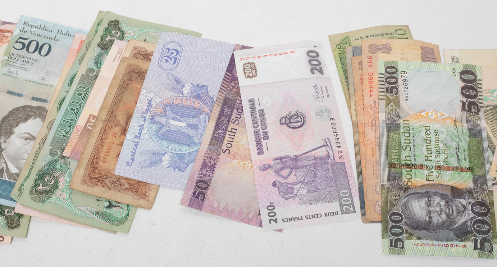 Large Set World Banknotes Collection - 5