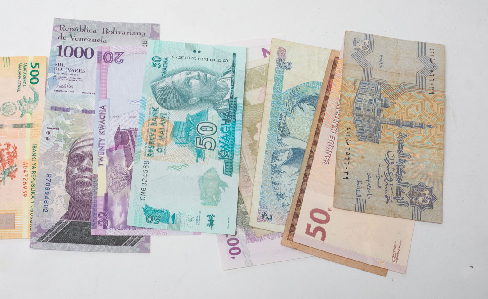 Large Set World Banknotes Collection - 8