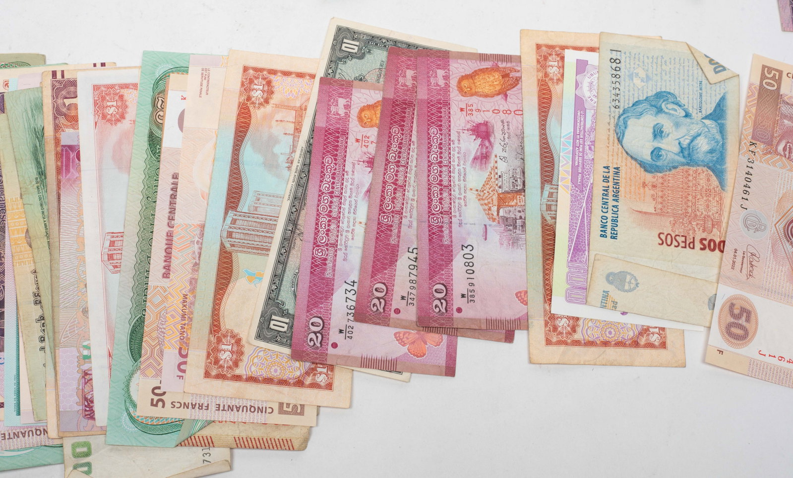 Large Set World Banknotes Collection - 9