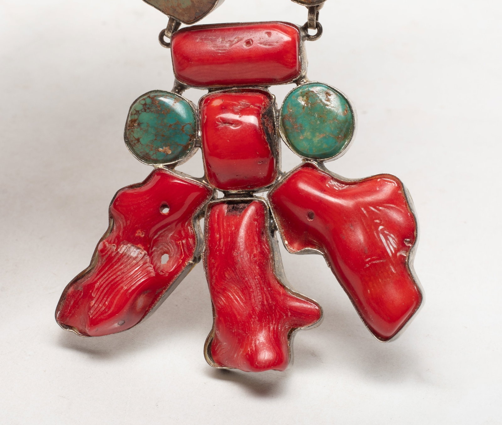 Native American Type Gemstone Necklace - 3
