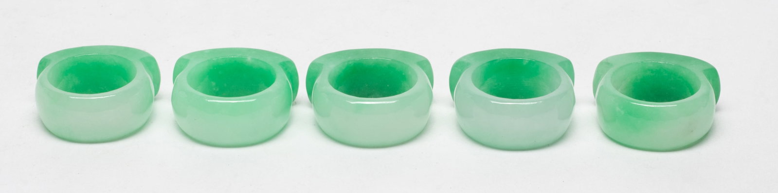 Set Chinese Export Bangles, Rings, Pendants - 6