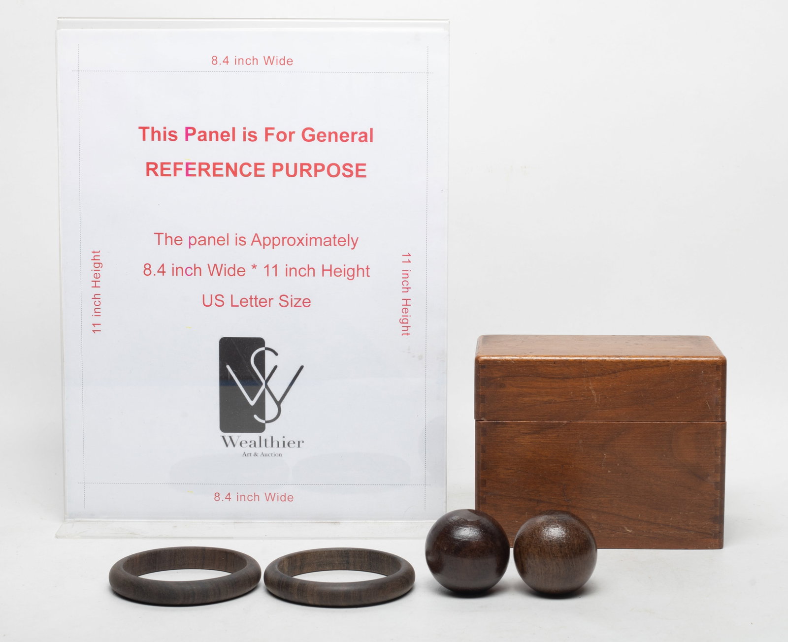 Chinese Export Wood Balls, Bangles - 2