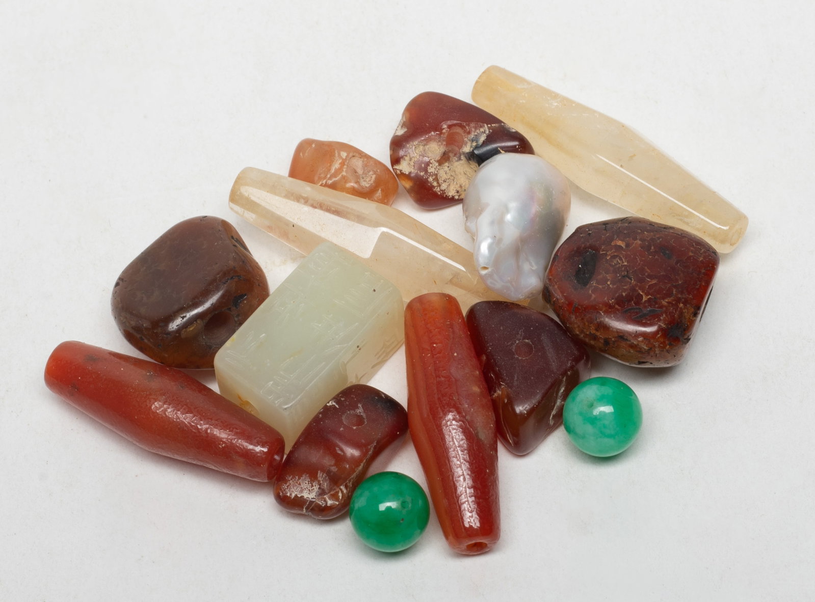 Large Set Chinese Export Beads Collection - 7